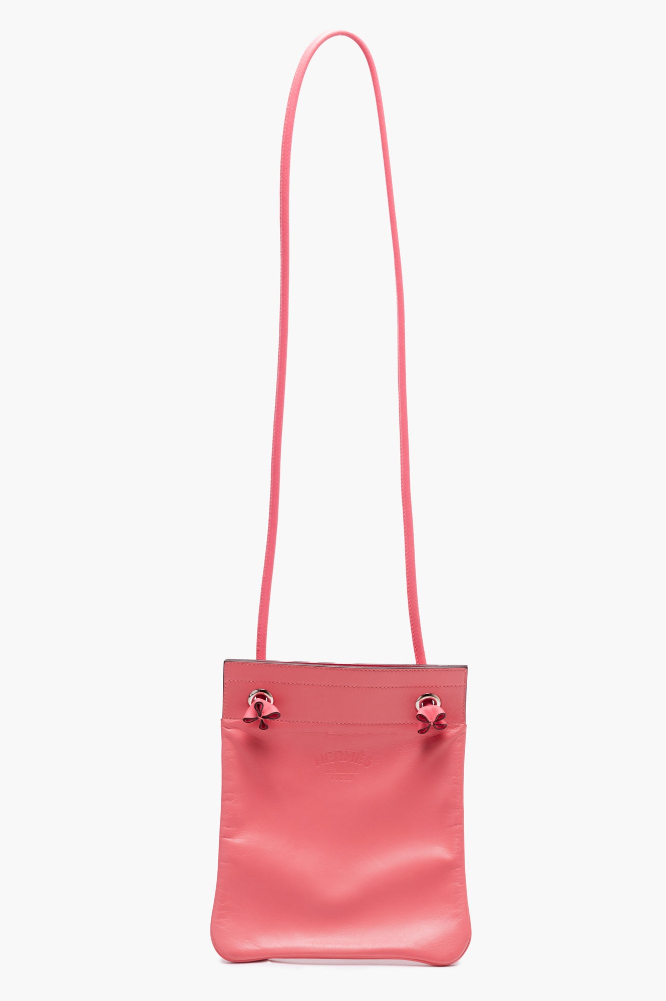 Hermes 2018 Mini Aline Swift Leather Rose Azalee Crossbody Bag