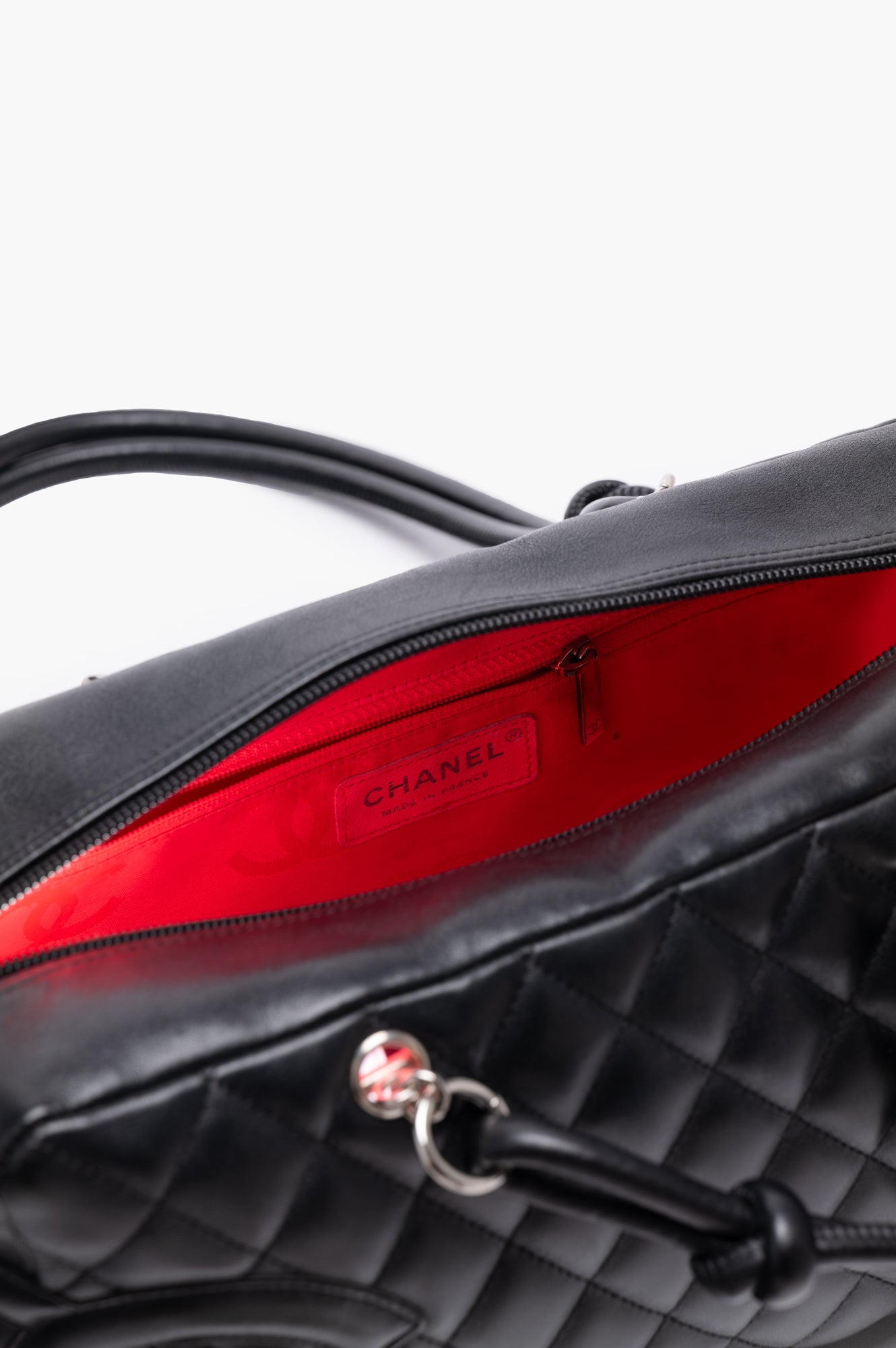 Chanel Black Bowler Shoulder Bag