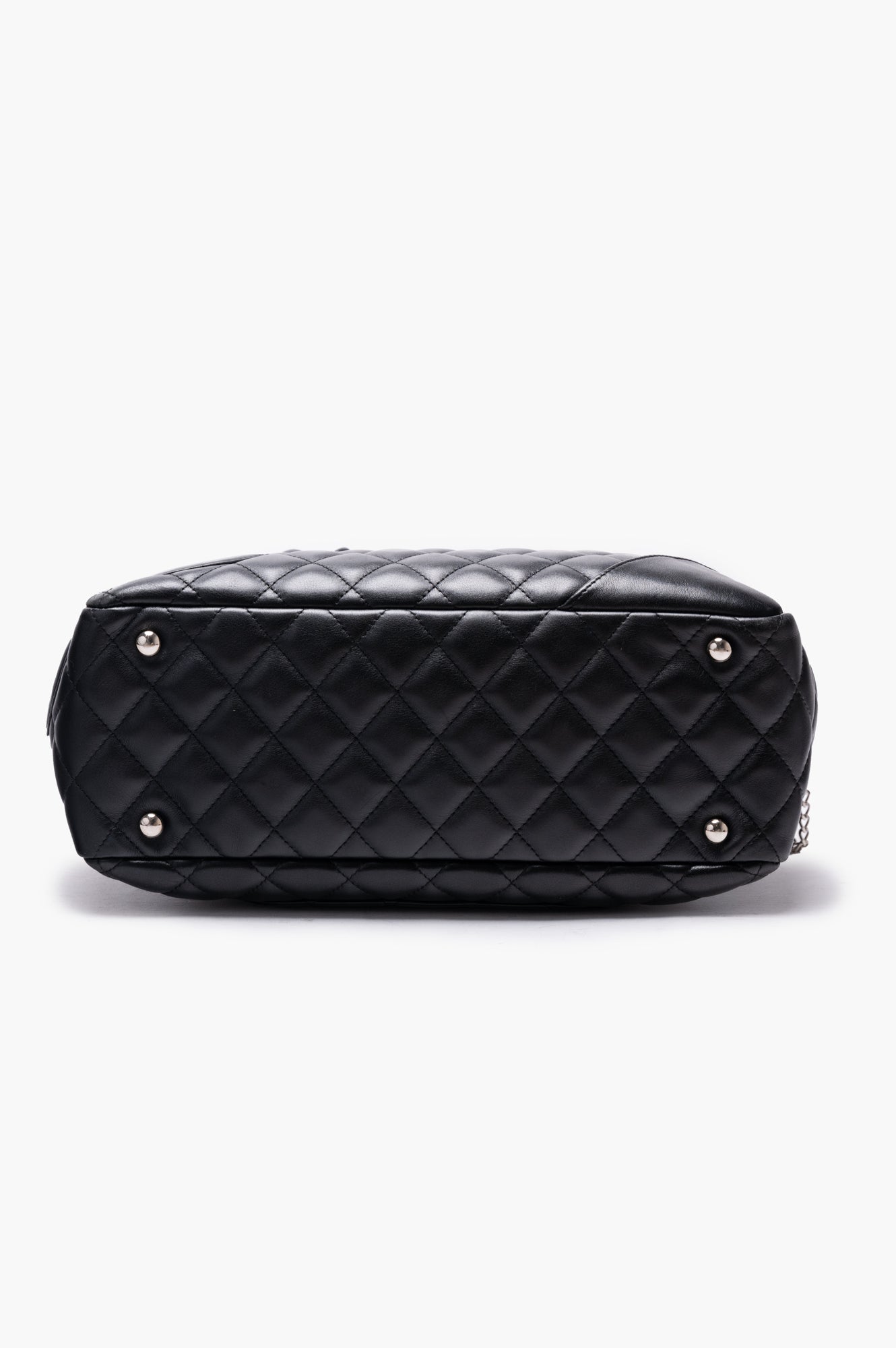 Chanel Black Bowler Shoulder Bag