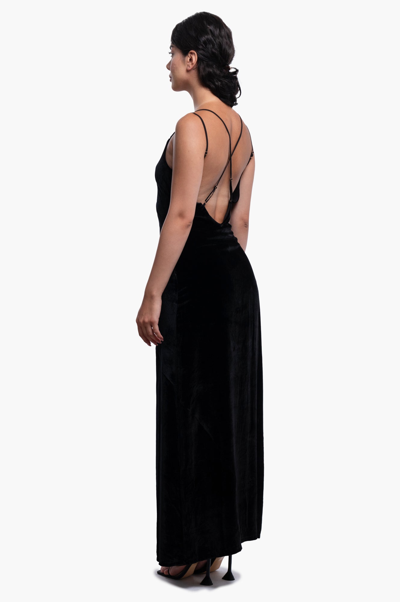 For Love & Lemons Black Long Dress Size M