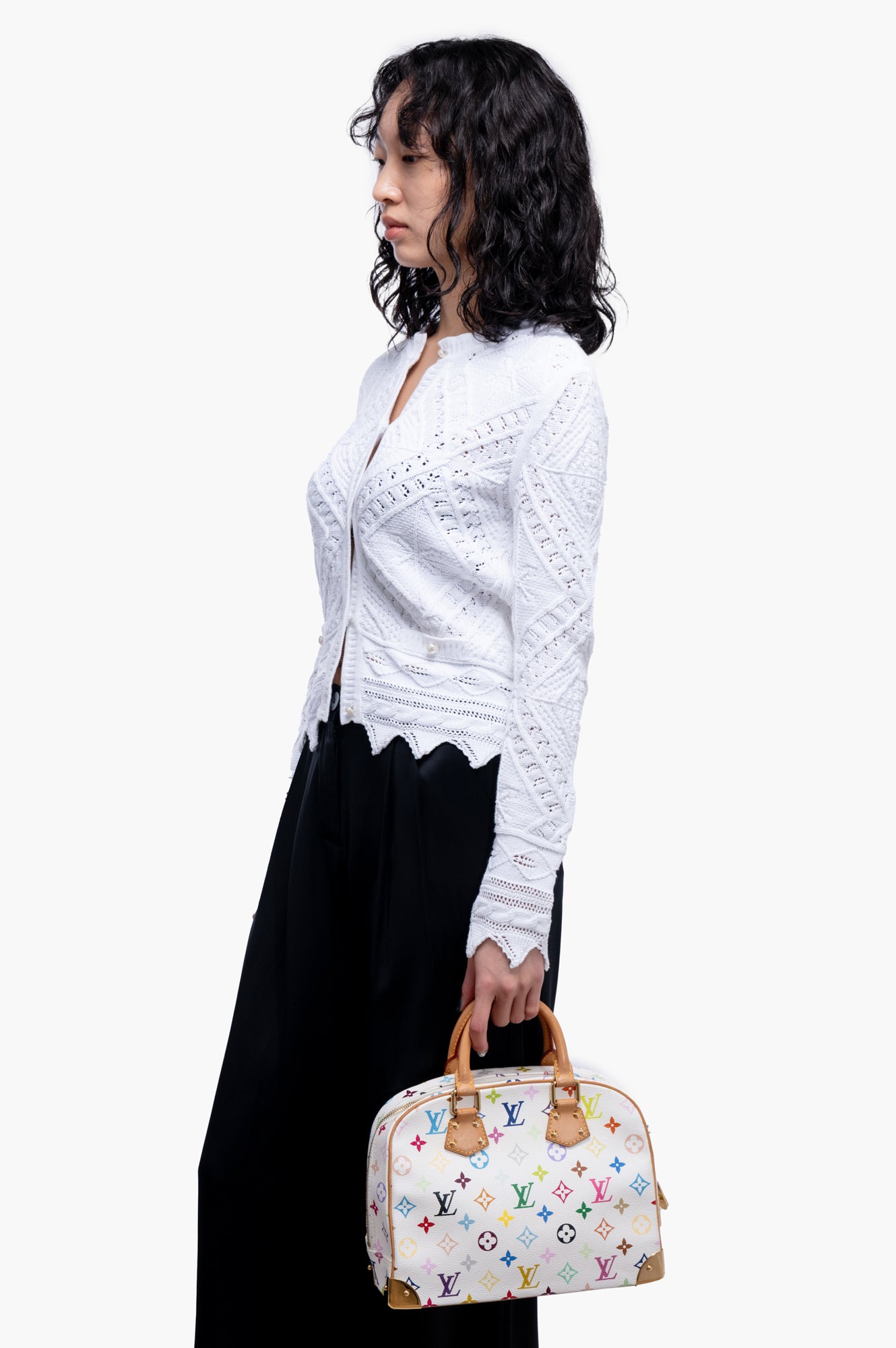 Louis Vuitton Multicolor Trouville Monogram Tote Bag