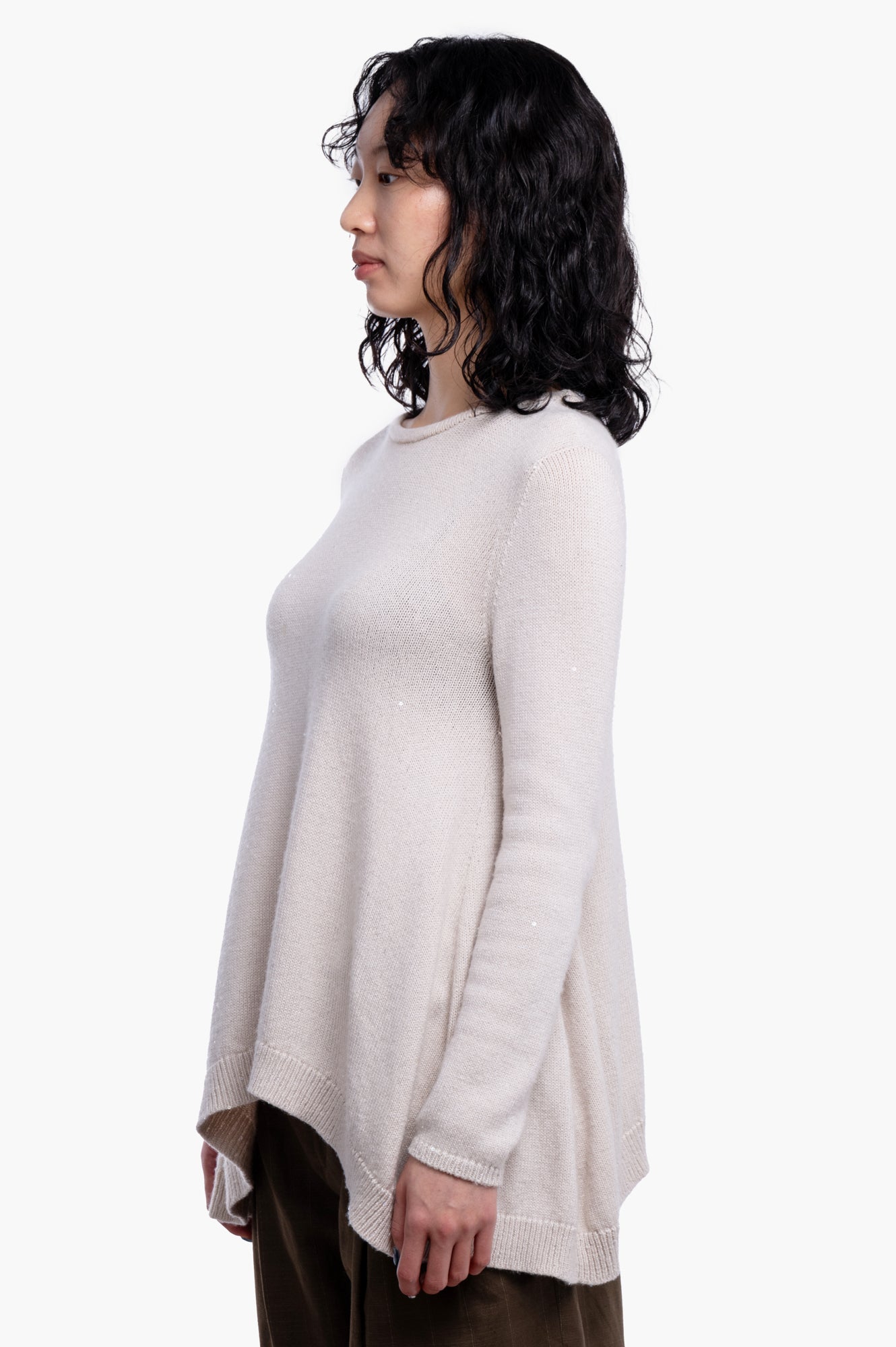 Brunello Cucinelli Cream Sweater Size M