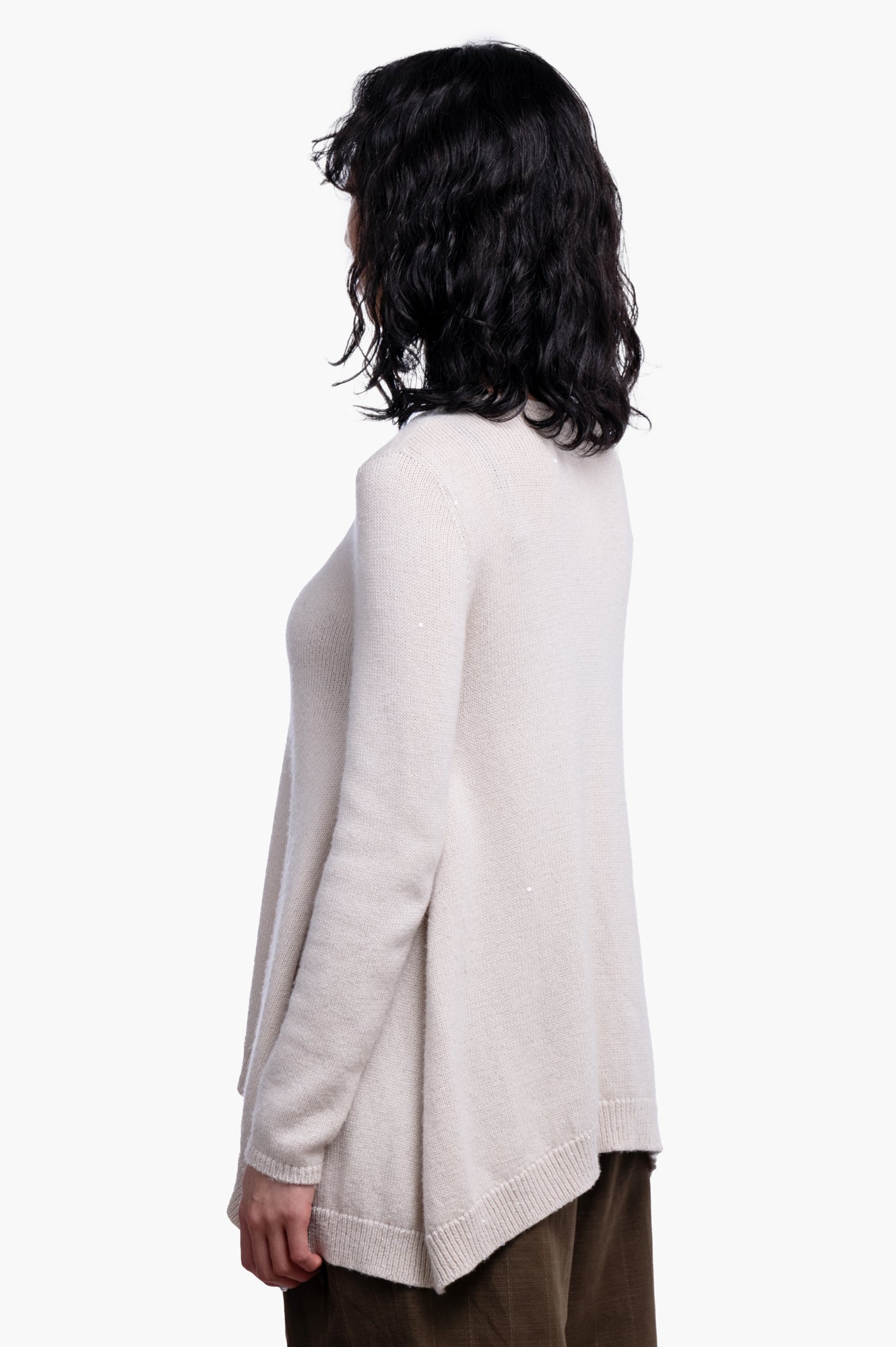 Brunello Cucinelli Cream Sweater Size M