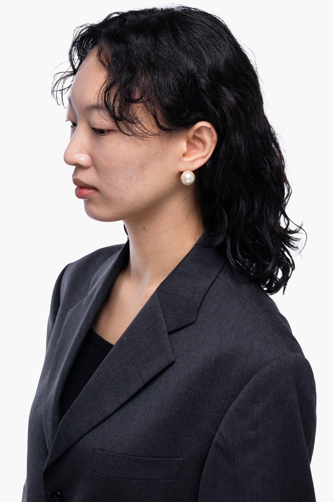 Christian Dior Tribal Cream Earrings