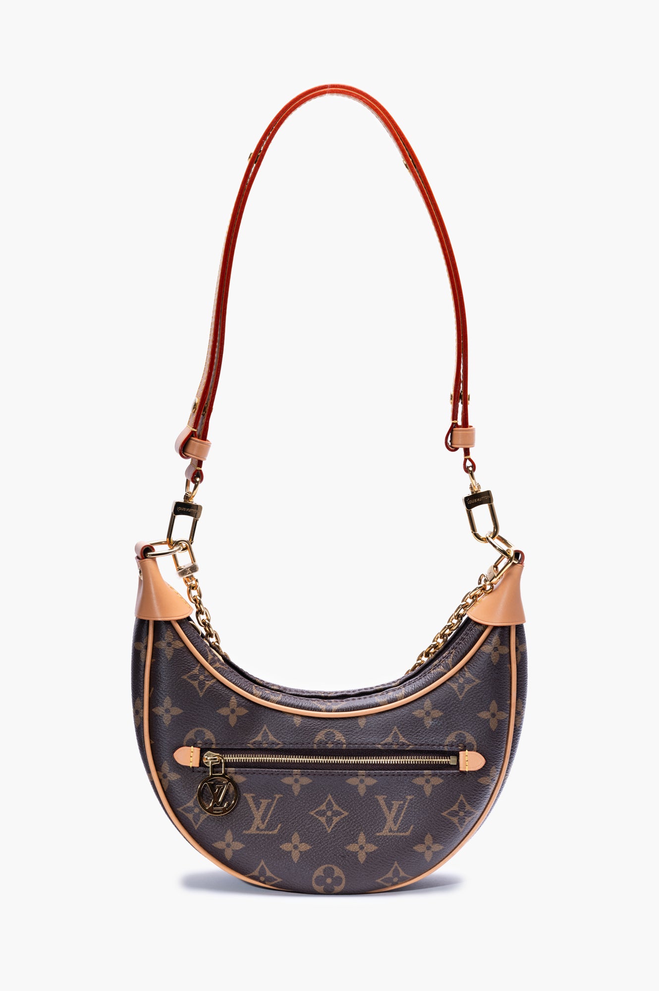 Louis Vuitton Brown Monogram Loop Hobo Bag