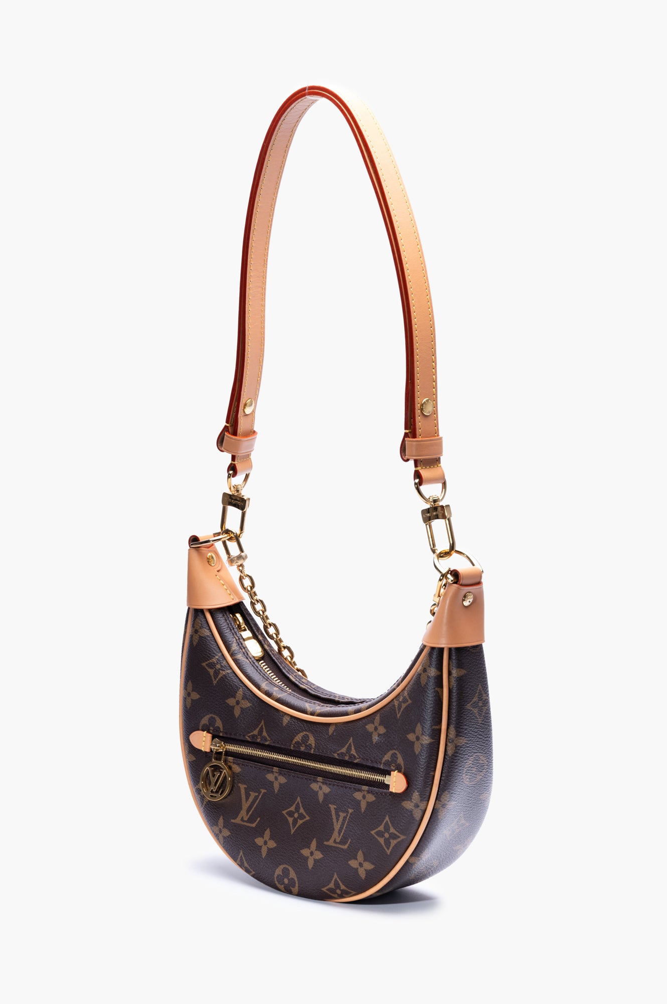 Louis Vuitton Brown Monogram Loop Hobo Bag