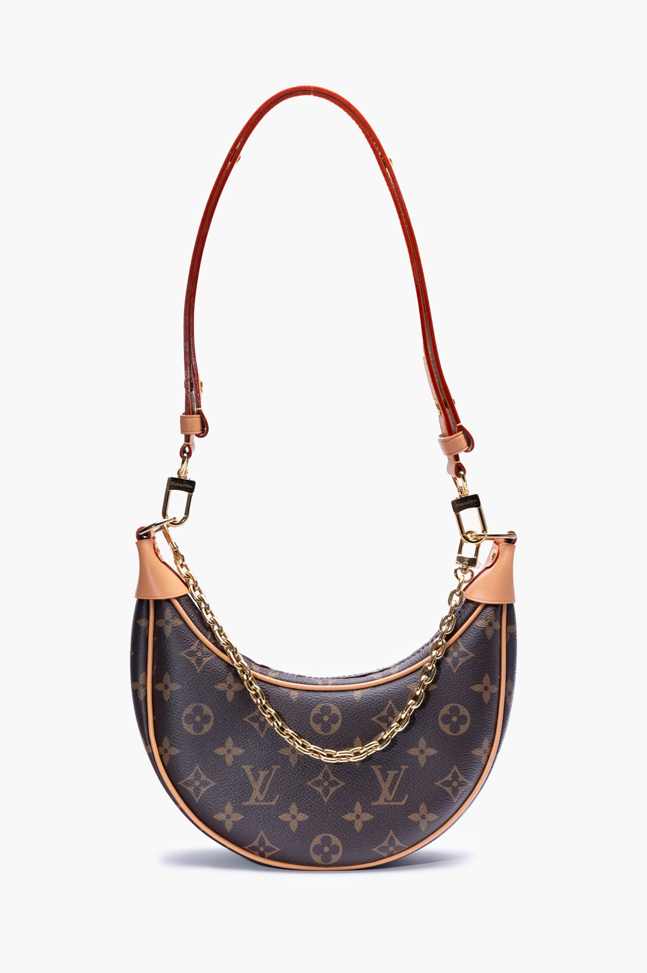 Louis Vuitton Brown Monogram Loop Hobo Bag