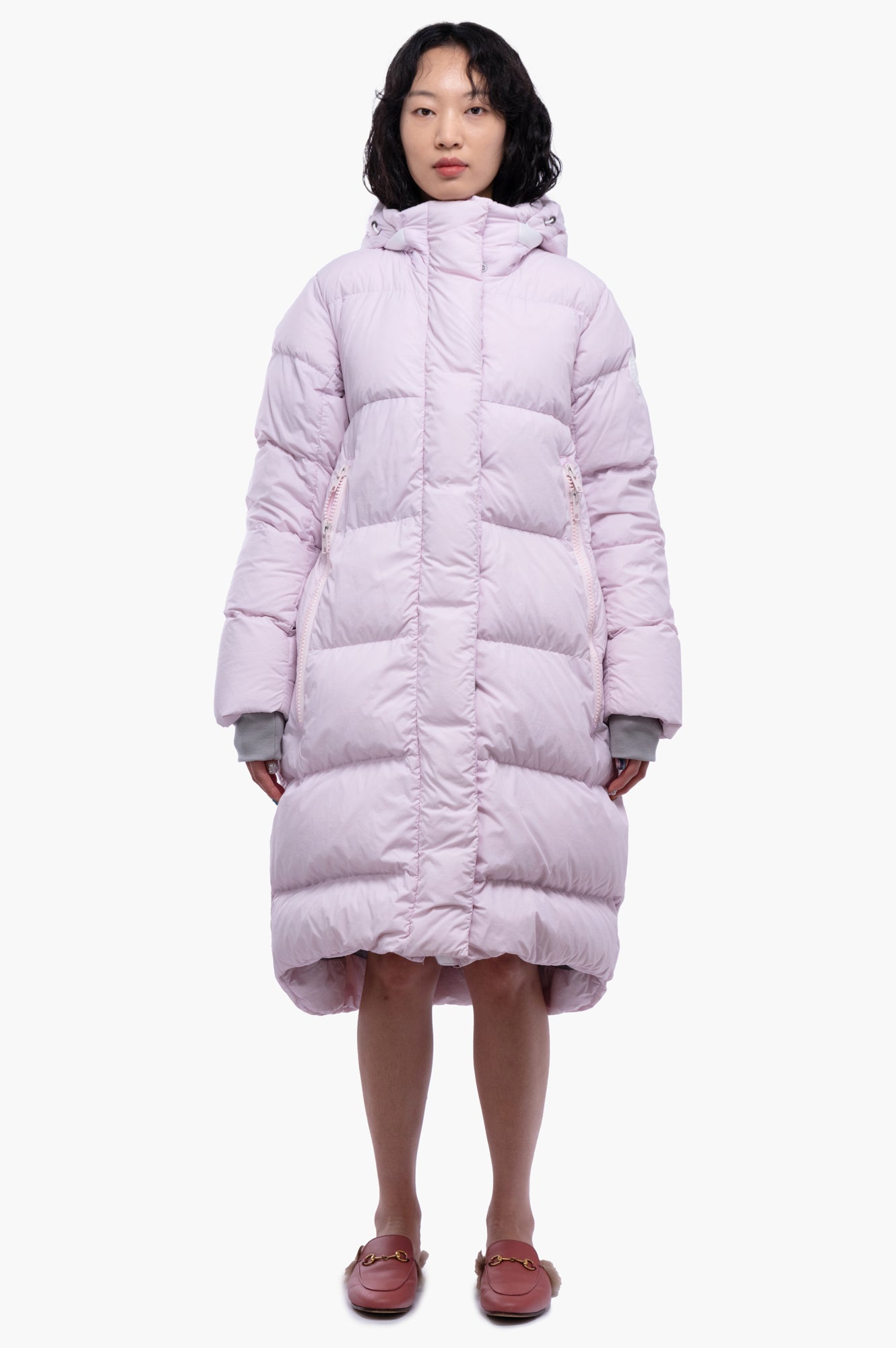 Canada Goose Pink Down Jacket Size L