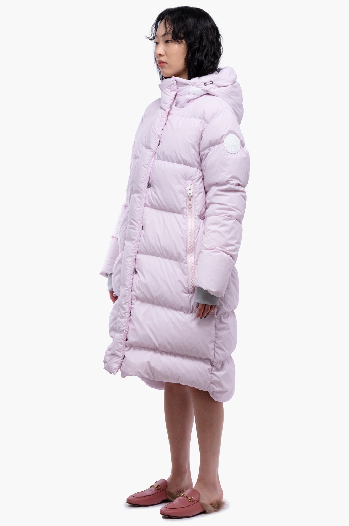 Canada Goose Pink Down Jacket Size L