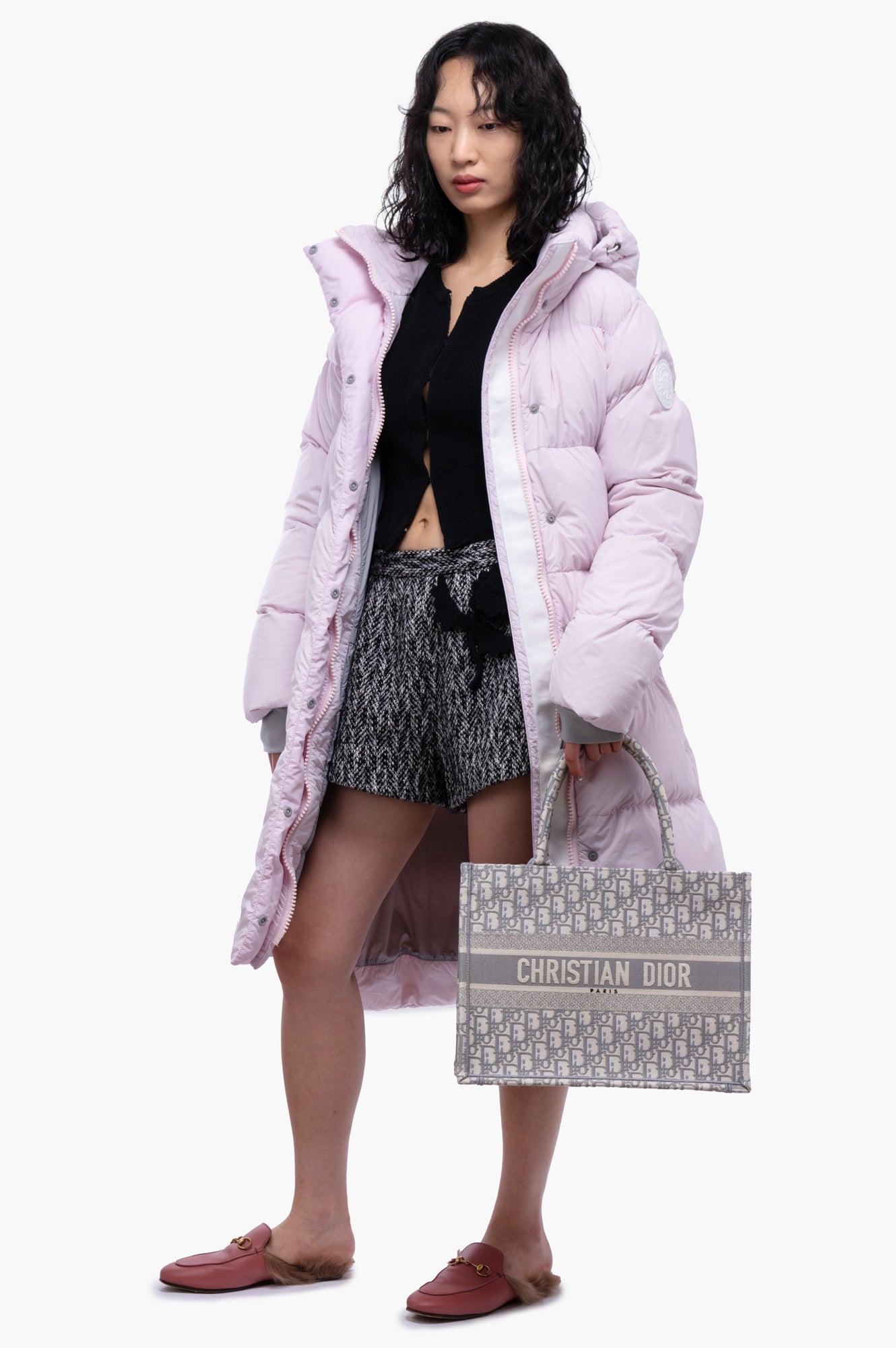 Canada Goose Pink Down Jacket Size L