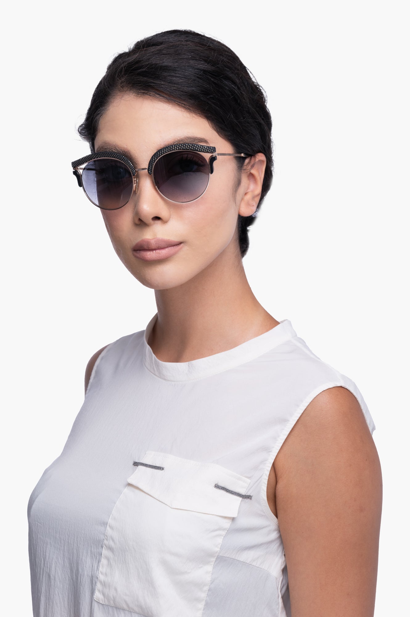 Jimmy Choo Glitter Sunglasses