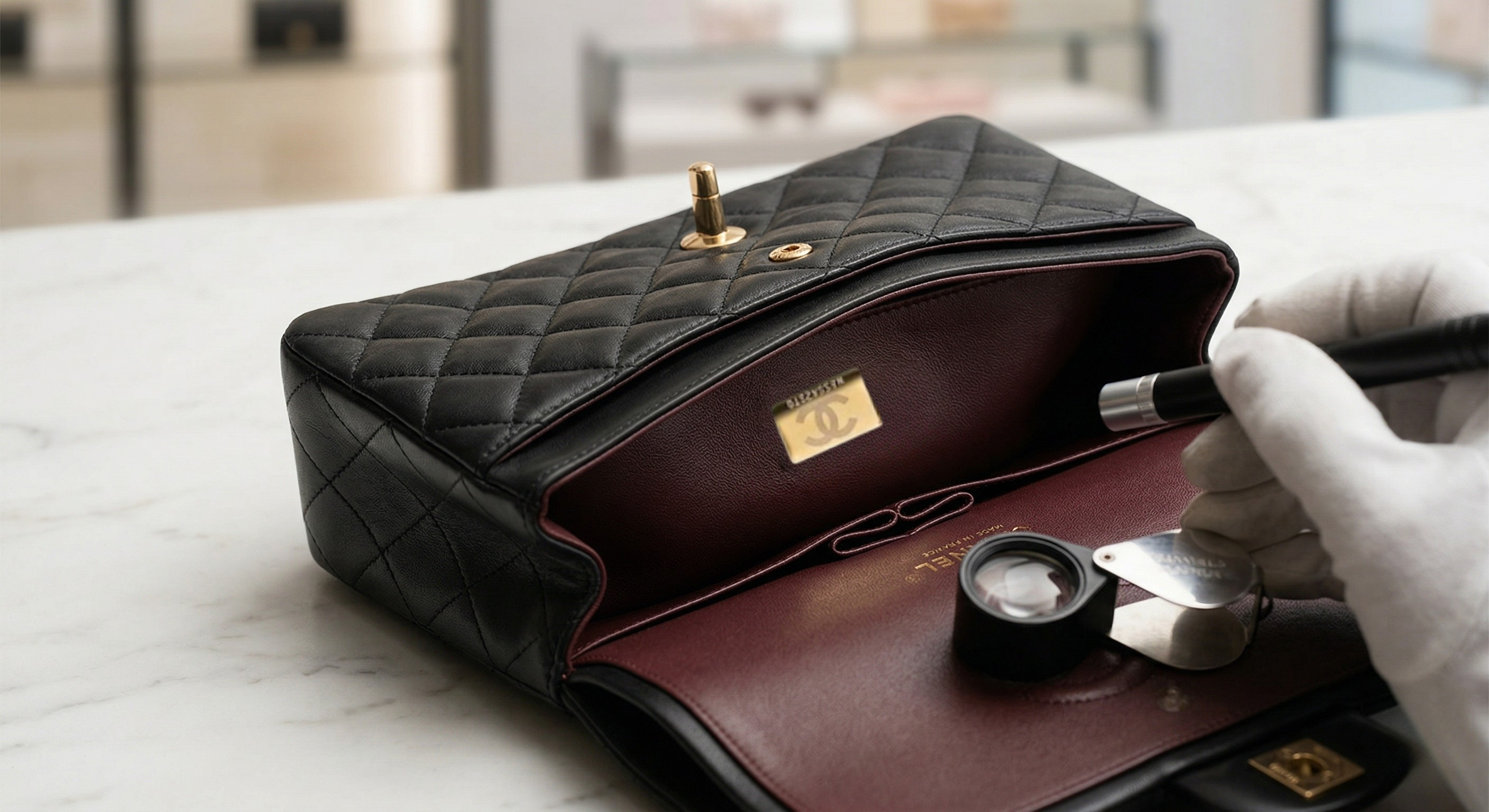 How do I authenticate a Chanel bag?