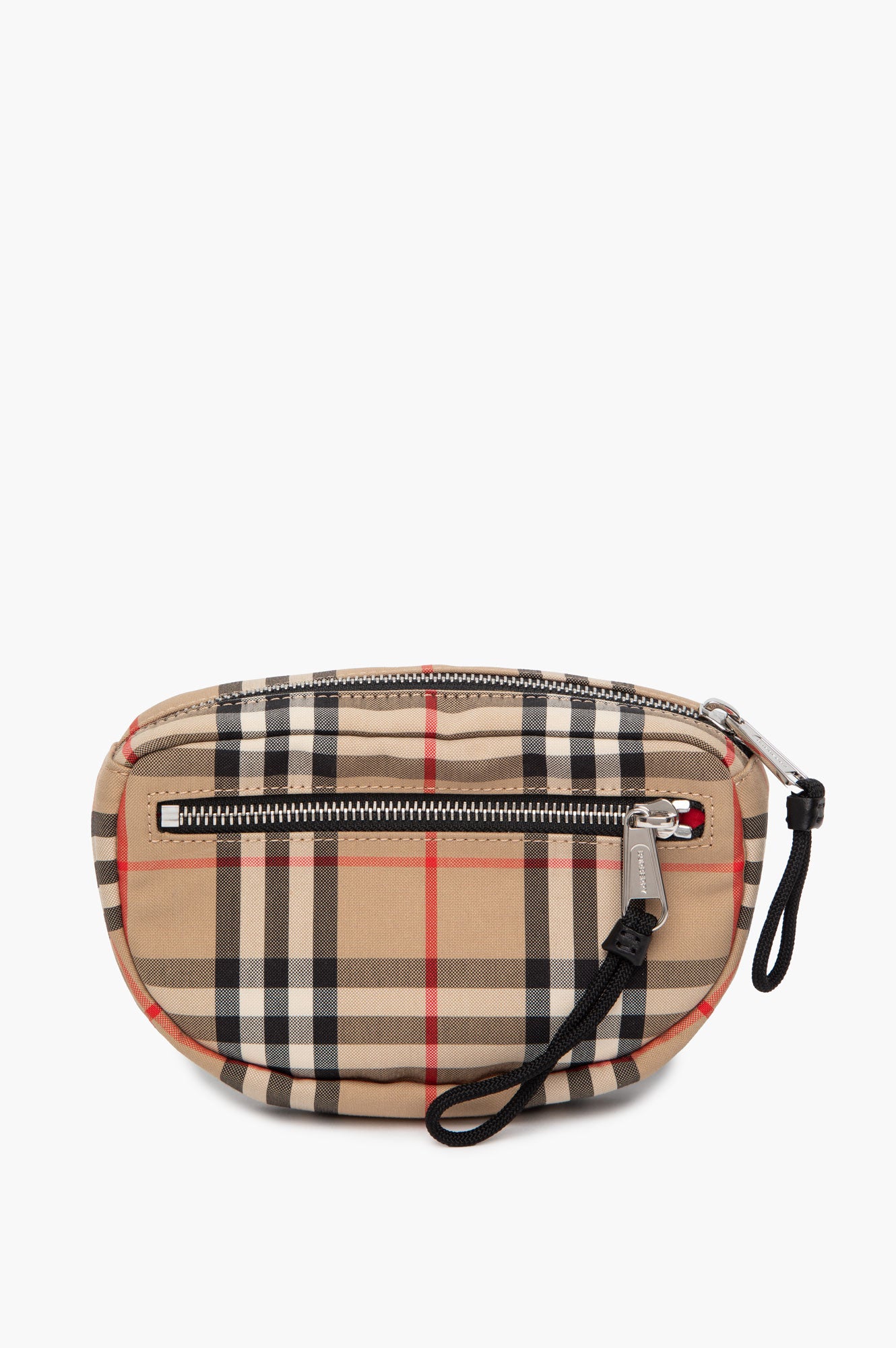 Burberry Nylon Vintage Check Small Cannon Belt Bag