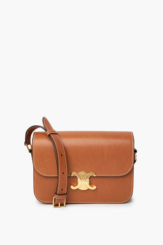 Celine Brown Classique Triomphe Calfskin Bag