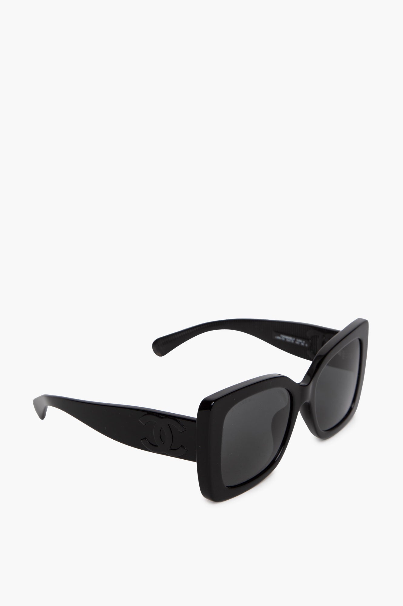 Chanel Black CC 5494-A Square Sunglasses