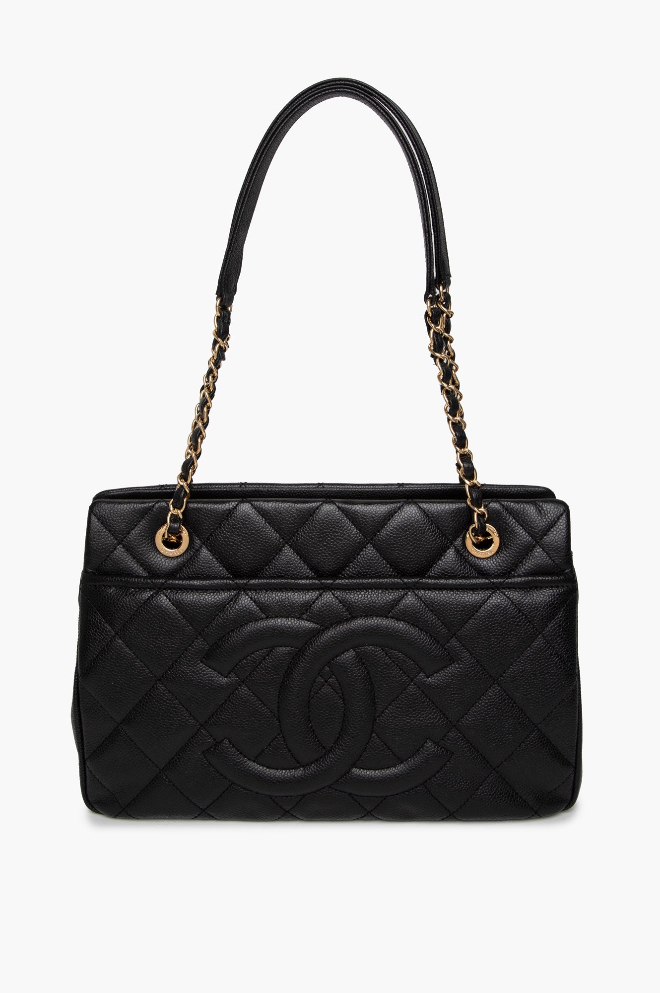 Chanel Black Caviar Timeless Tote