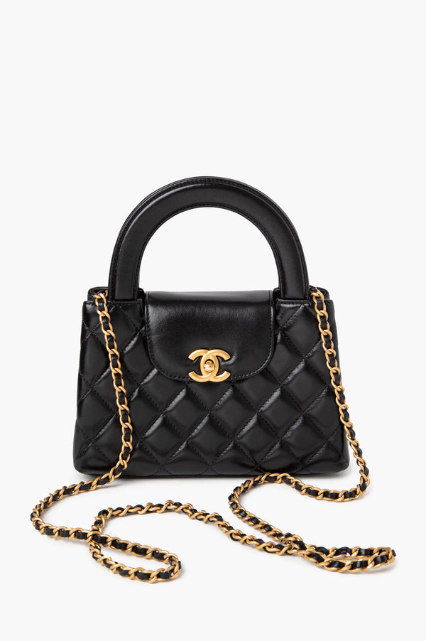 Chanel Black Mini Kelly Shopper