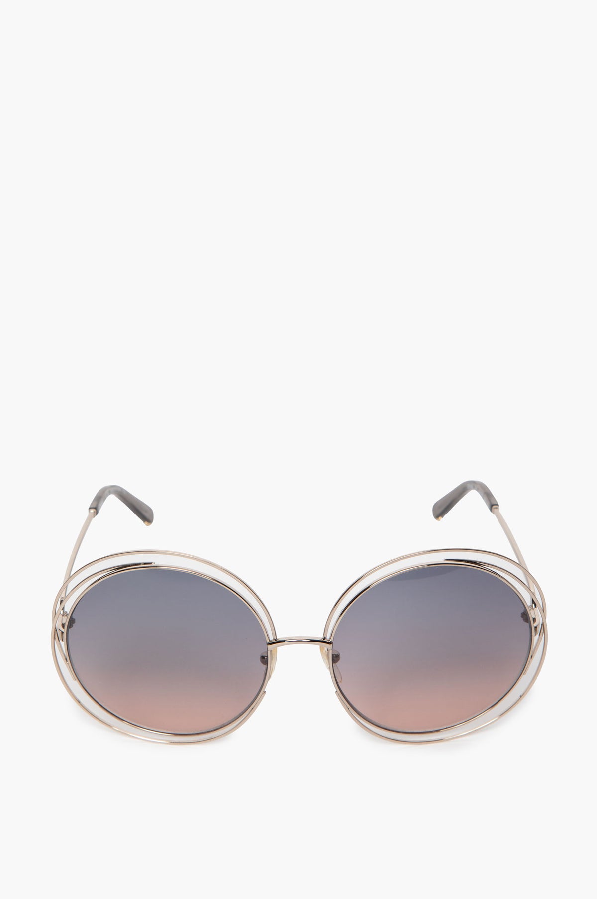 Chloé Oversized Round Gradient Carlina CE114S Sunglasses