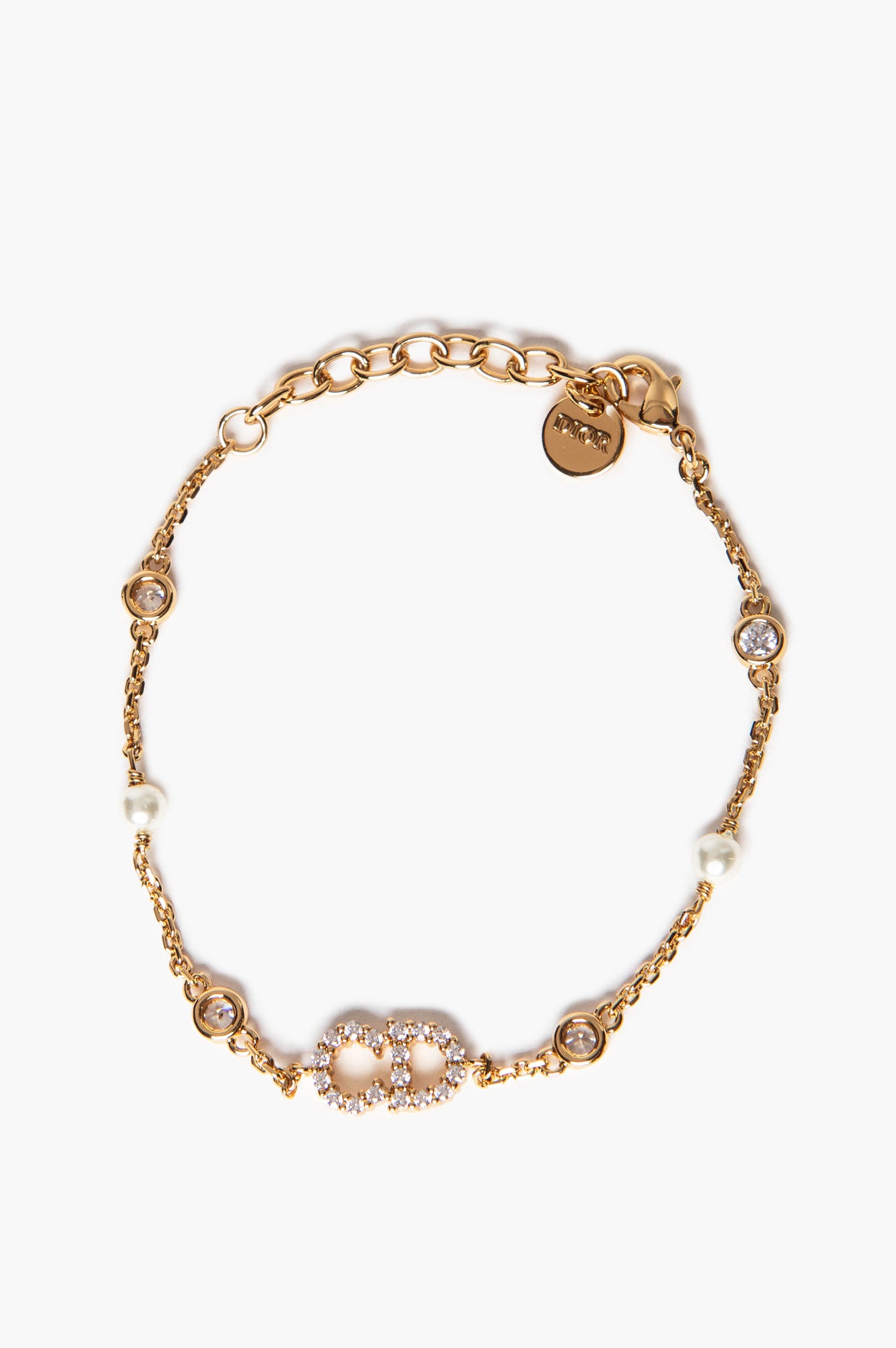 Christian Dior Gold-Finish Clair D Lune Bracelet