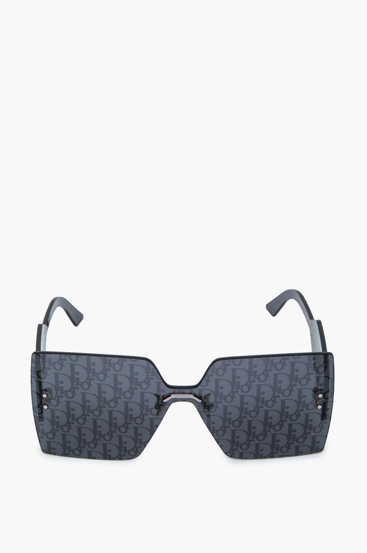 Christian Dior Mirrored Oblique DiorClub M5U Square Sunglasses