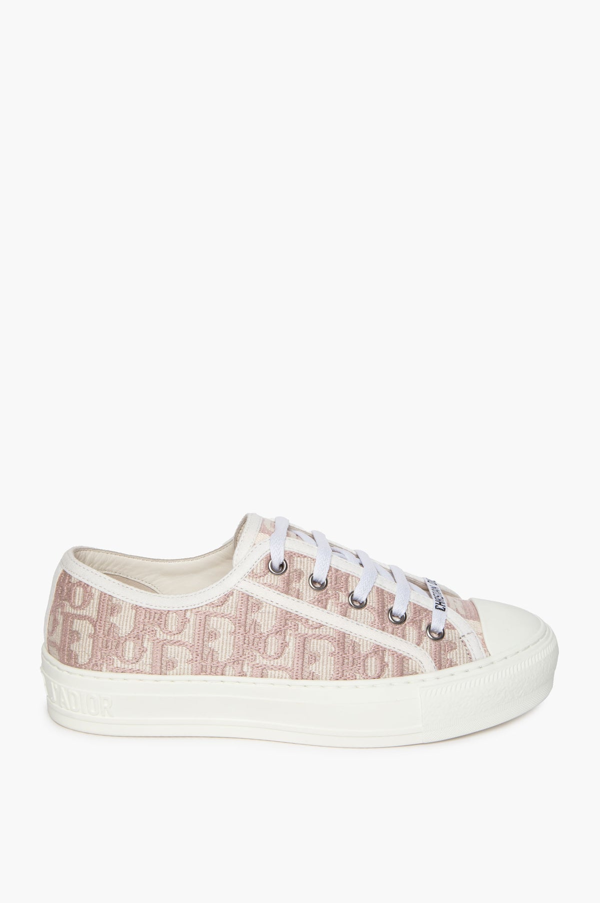 Christian Dior Walk'n'Dior Pink Oblique Sneakers Size 36