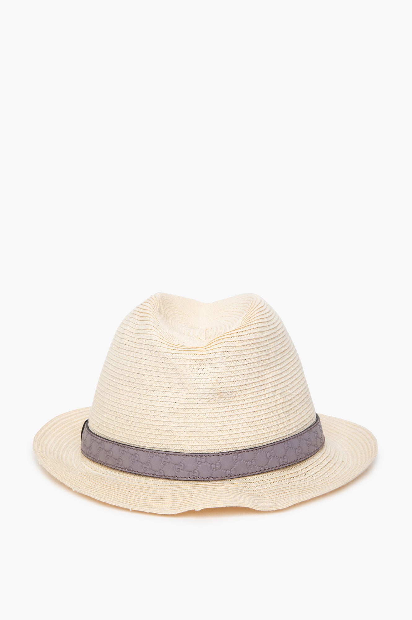 Gucci Beige Straw Hat Medium