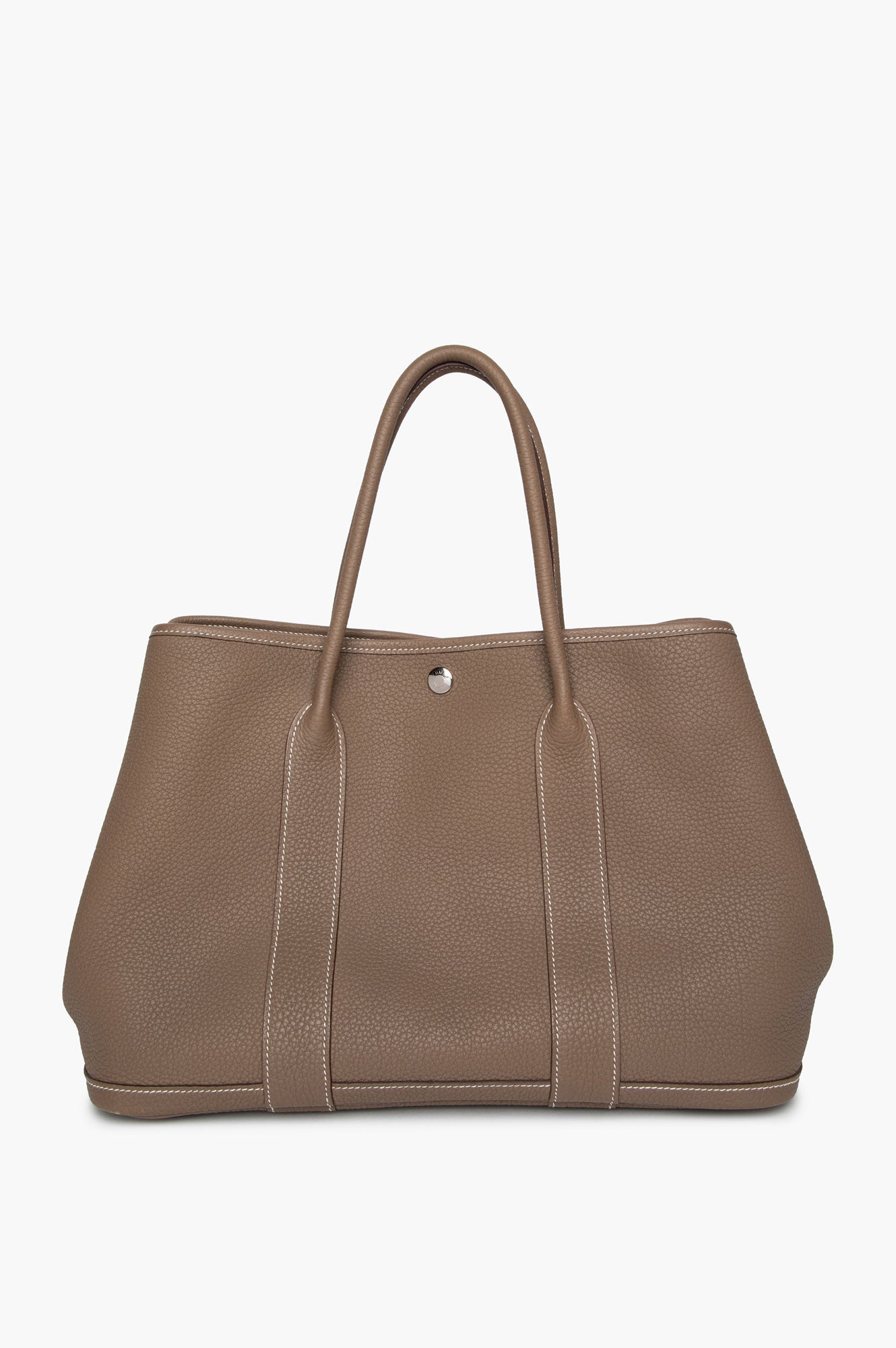 Hermès 2015 Etaupe Negonda Calfskin Garden Party 36