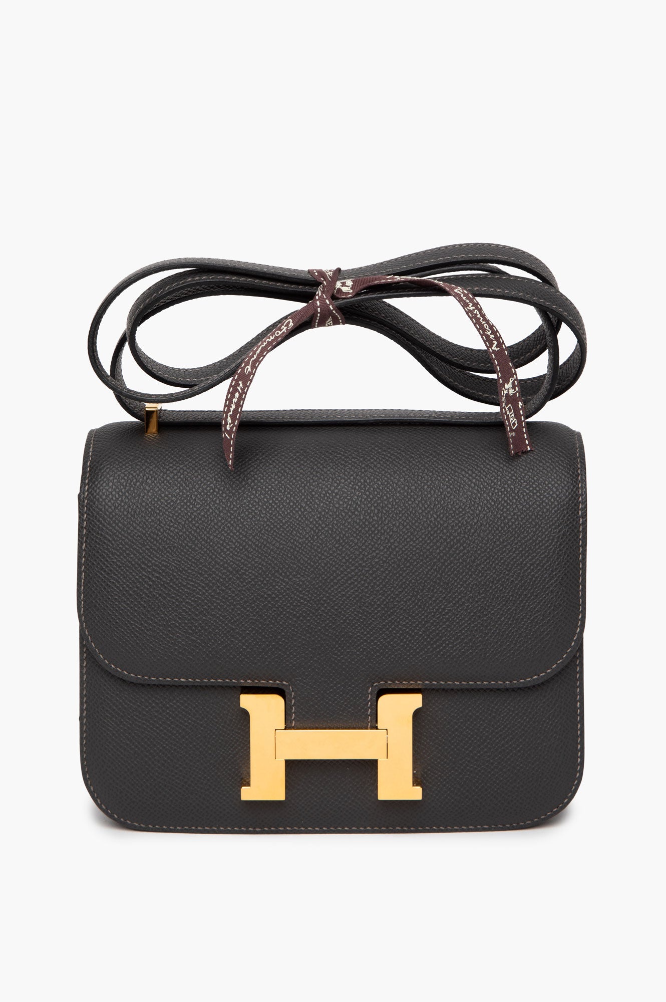 Hermès Constance 18 Graphite Epsom Leather with Gold Hardware