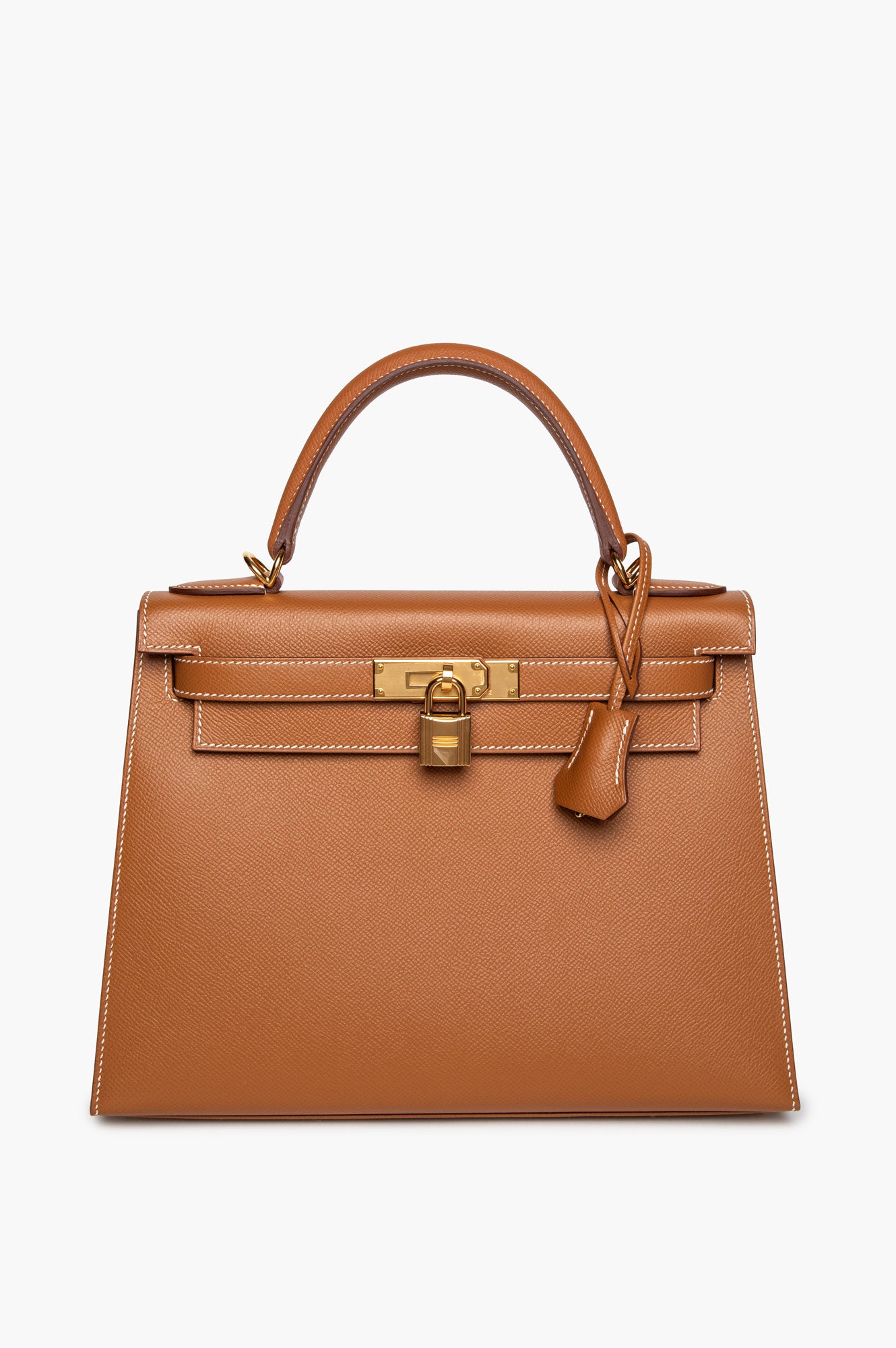 Hermès Epsom Leather Gold on Gold Kelly 28 Sellier