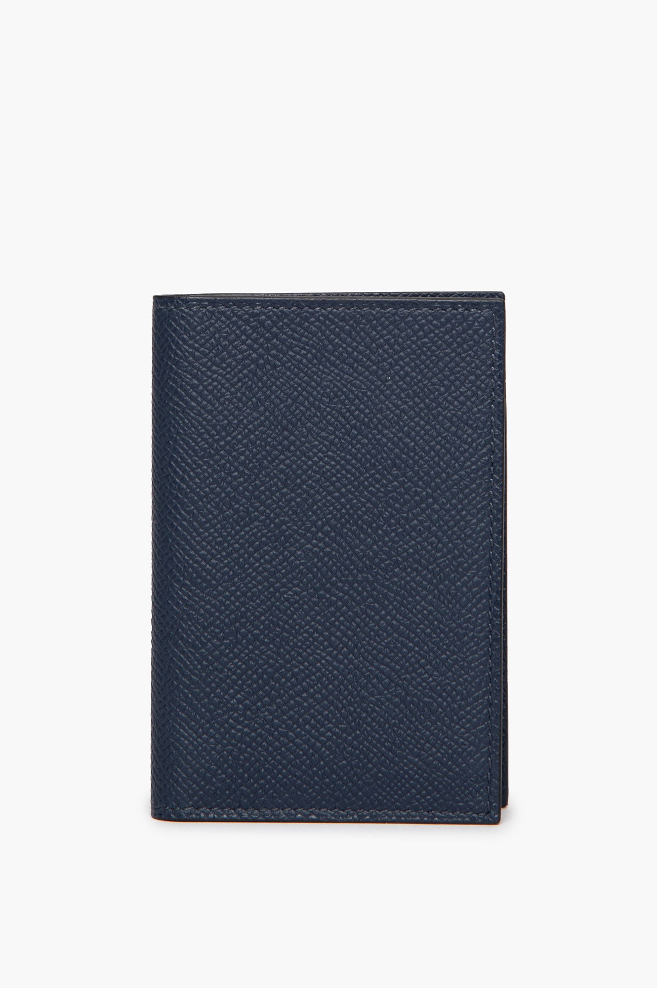 Hermes Bleu Indigo Taurillon Epsom MC Sq. Euclide Cardholder