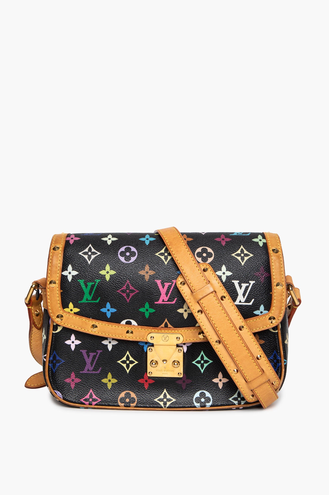 Louis Vuitton 2003 Murakami Monogram Multicolore Sologne Crossbody Bag