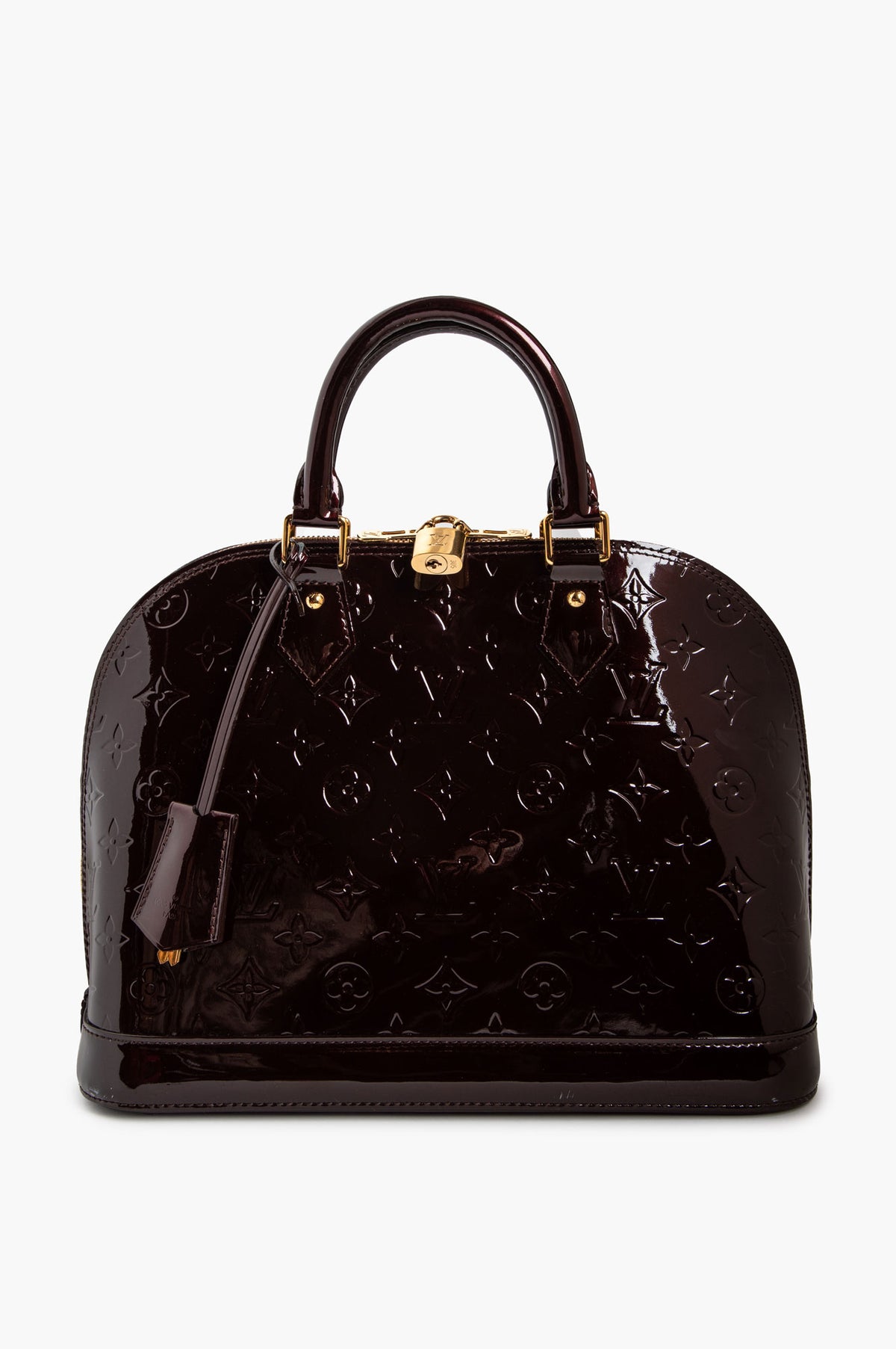 Louis Vuitton Amarante Monogram Vernis Alma PM