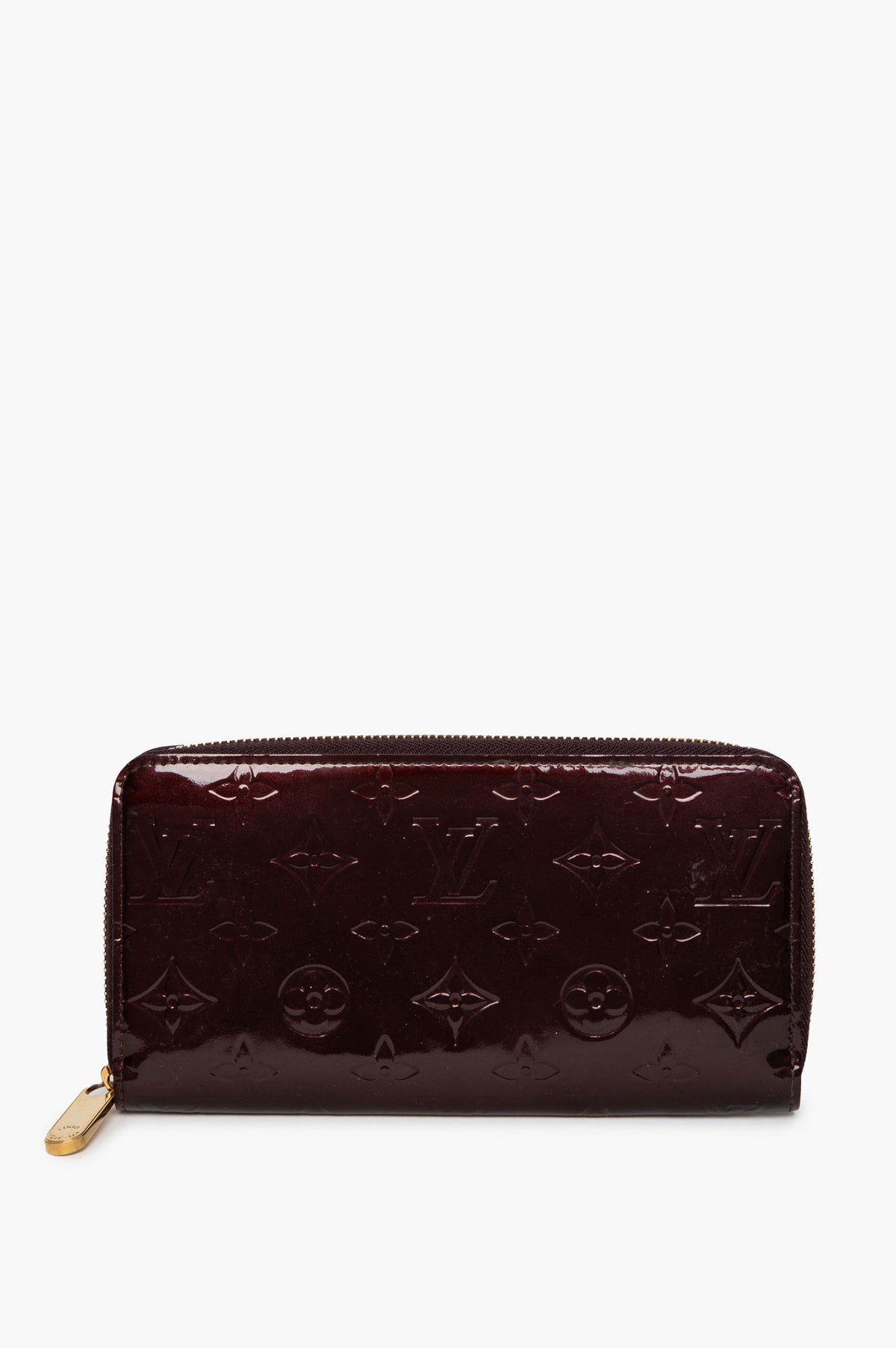 Louis Vuitton Amarante Monogram Vernis Zippy Wallet
