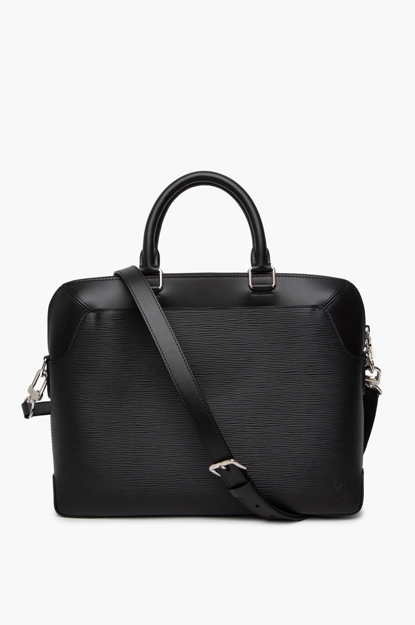 Louis Vuitton Black Epi Leather Oliver Briefcase