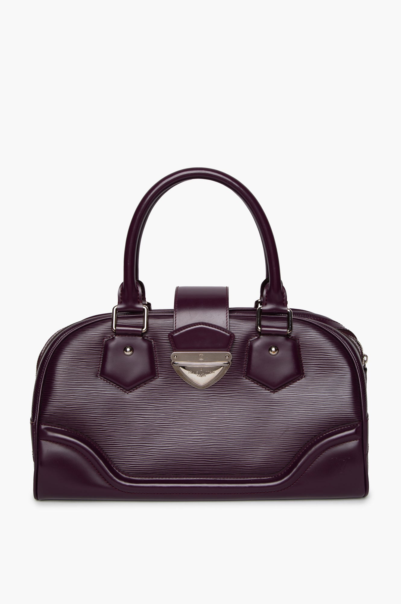 Louis Vuitton Cassis Epi GM Montaigne Bowling Bag