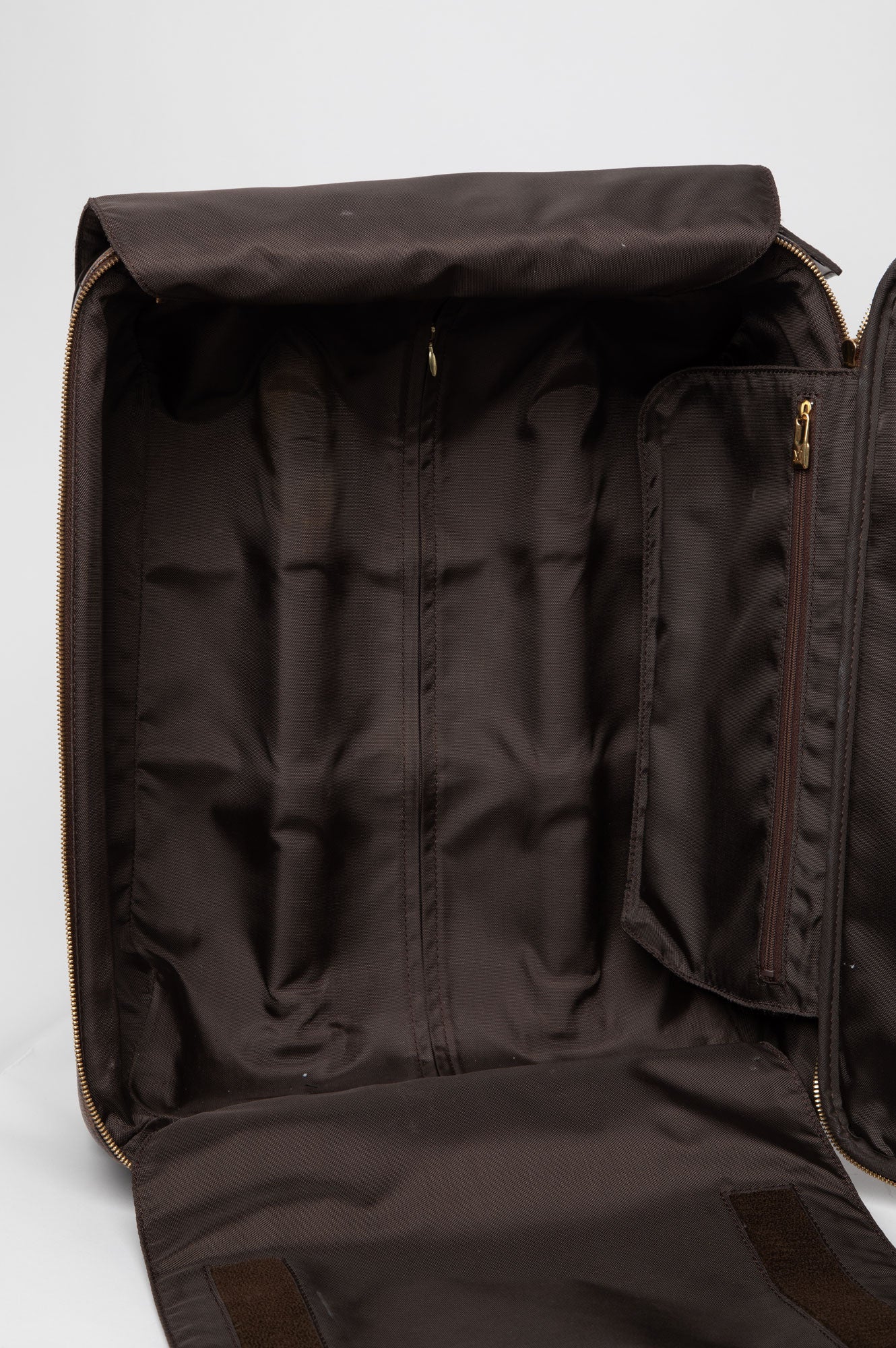 Louis Vuitton Damier Ebene 
Pegase Trolley Suitcase inside