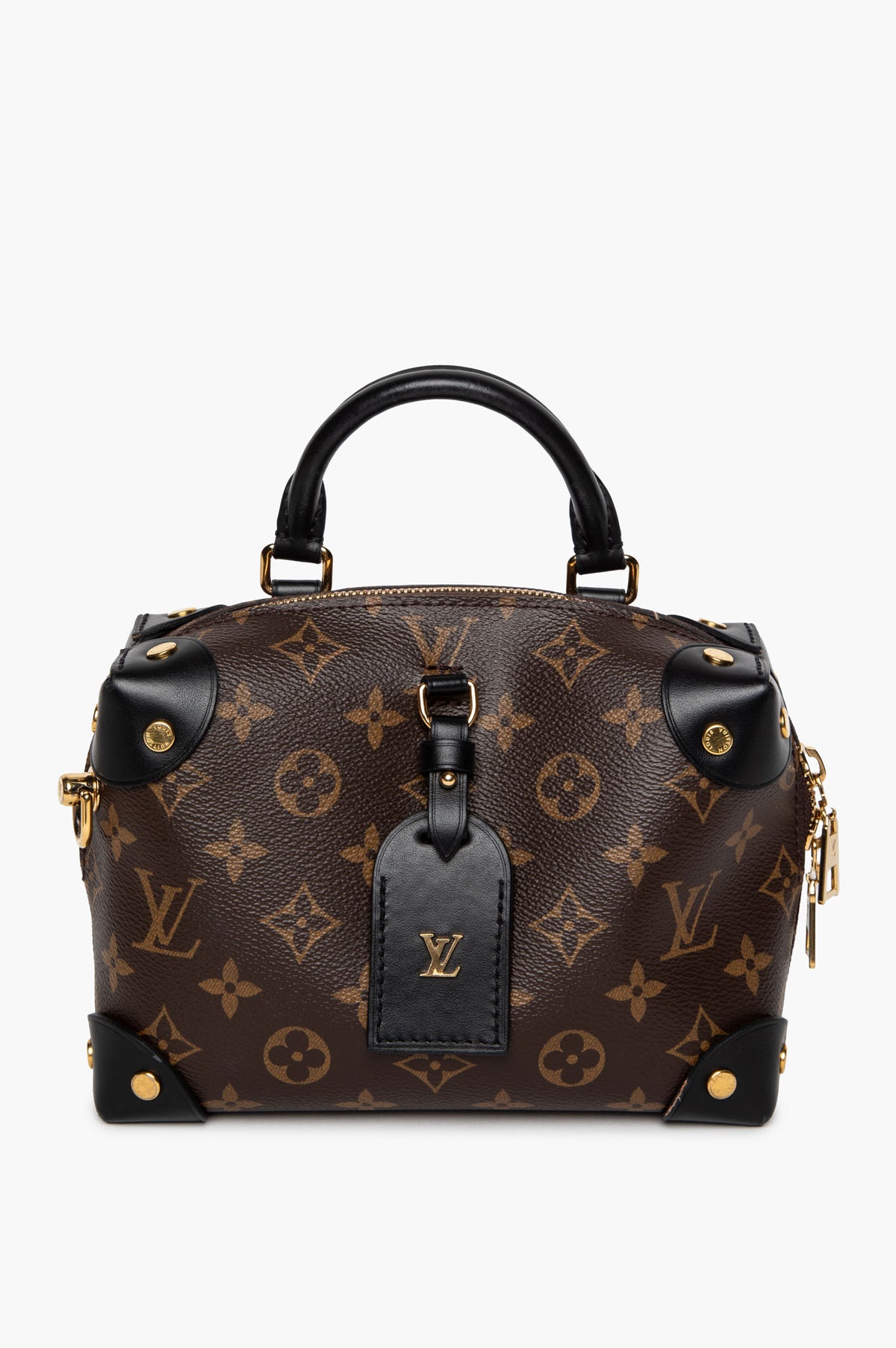 Louis Vuitton Monogram Petite Malle Souple Bag