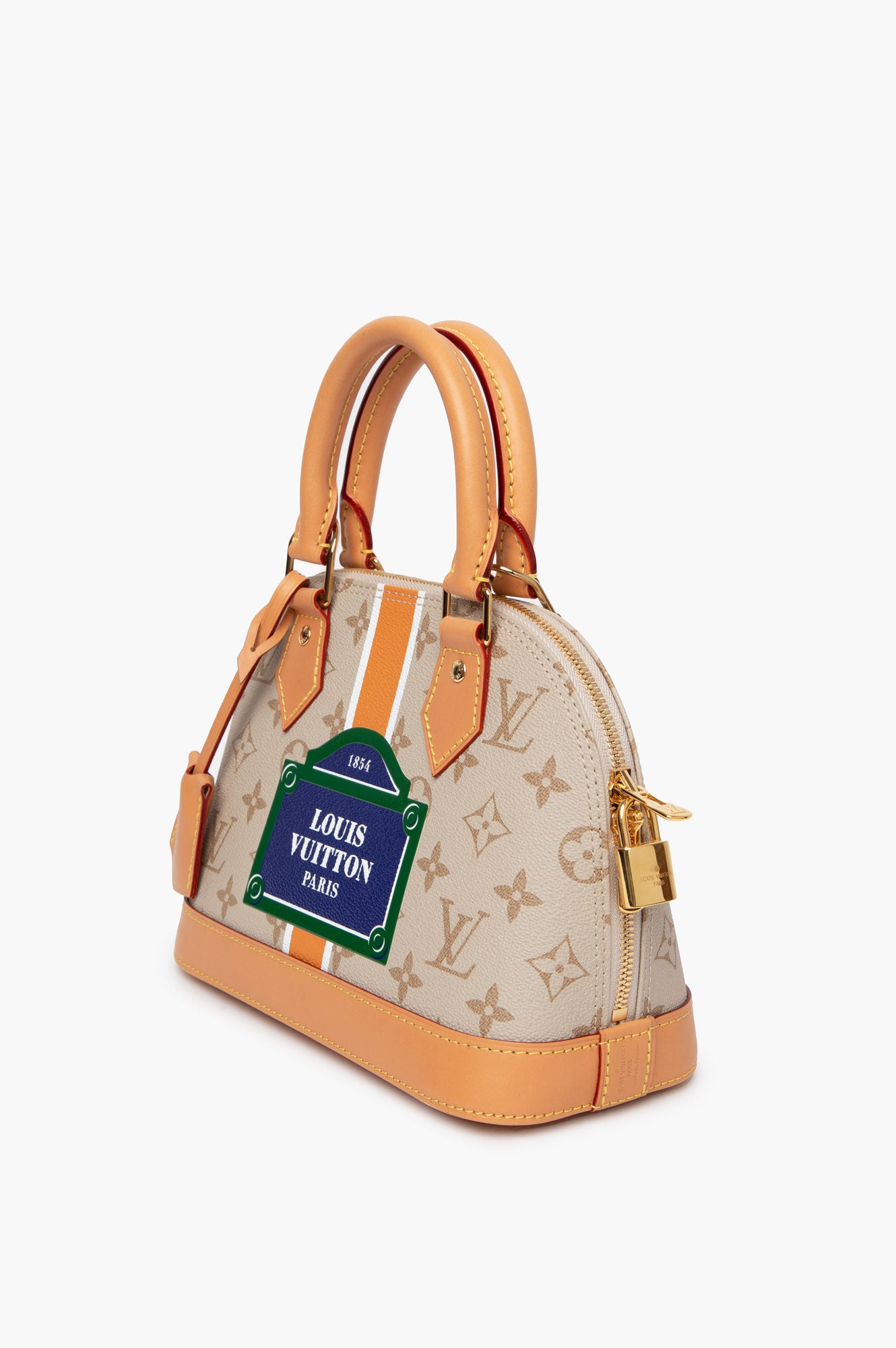 Louis Vuitton Monopaname Alma BB Bag Beige Ocher  side