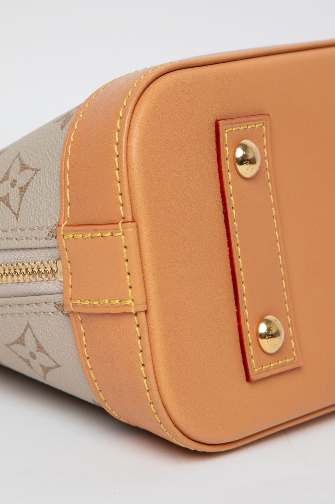 Louis Vuitton Monopaname Alma BB Bag Beige Ocher  stitching
