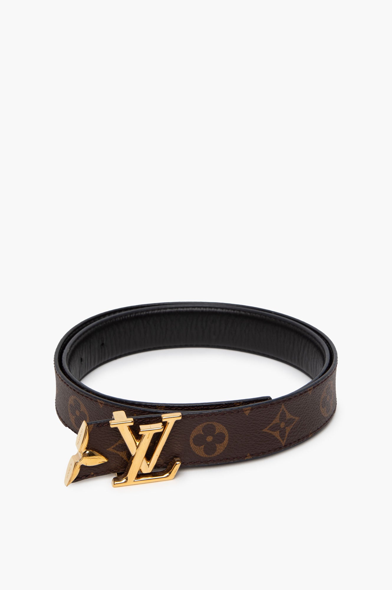 Louis Vuitton Pretty LV 30mm Reversible Belt 85cm