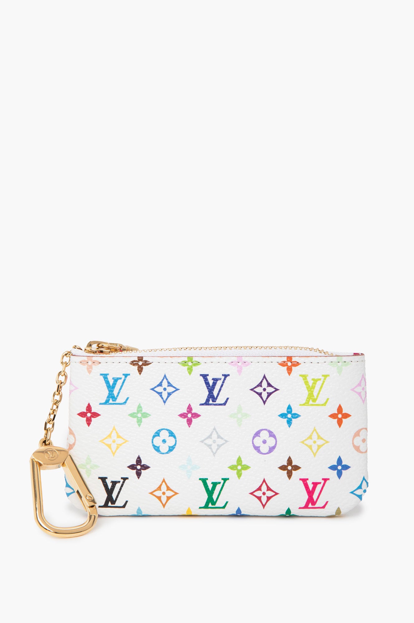 Louis Vuitton x Takashi Murakami Monogram Multicolour Key Pouch