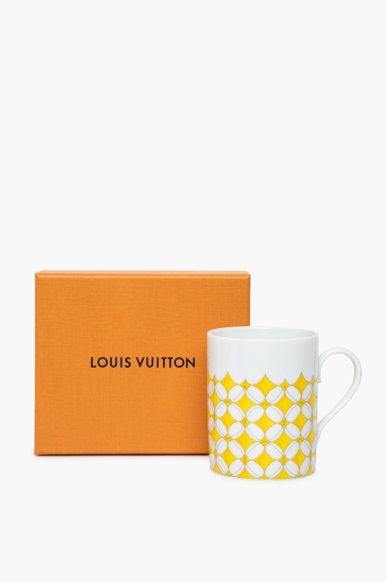 Louis Vuitton Porcelain Yellow Dolce Vita Mug