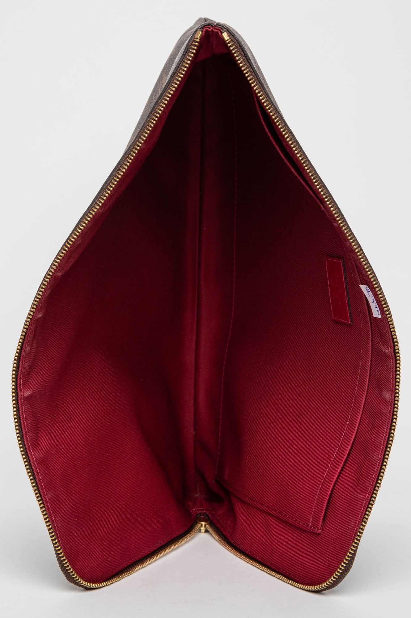 Louis Vuitton Monogram/Burgundy Etui Voyage MM Pouch