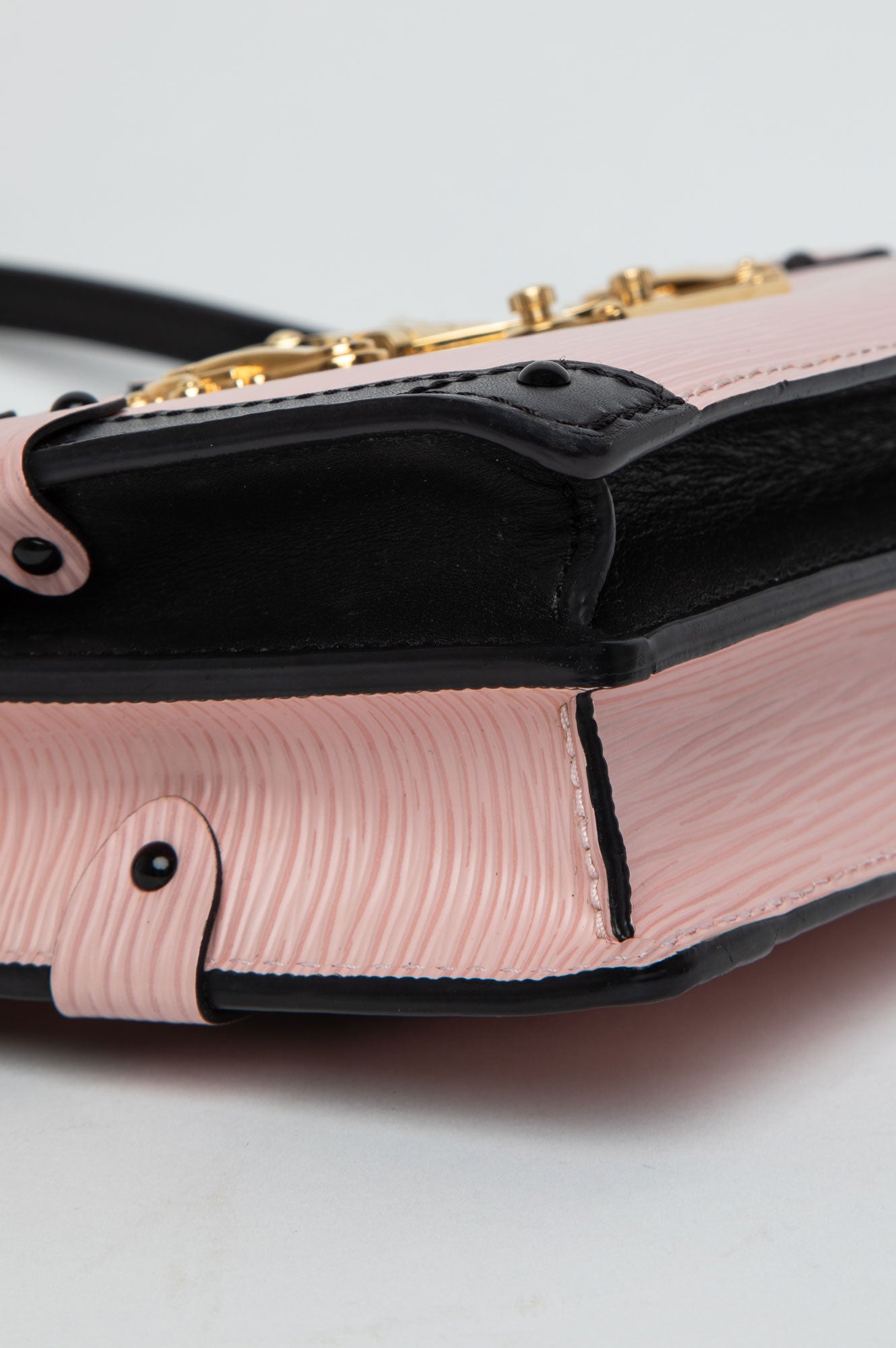 Louis Vuitton Rose Ballerine Epi Trunk Bag