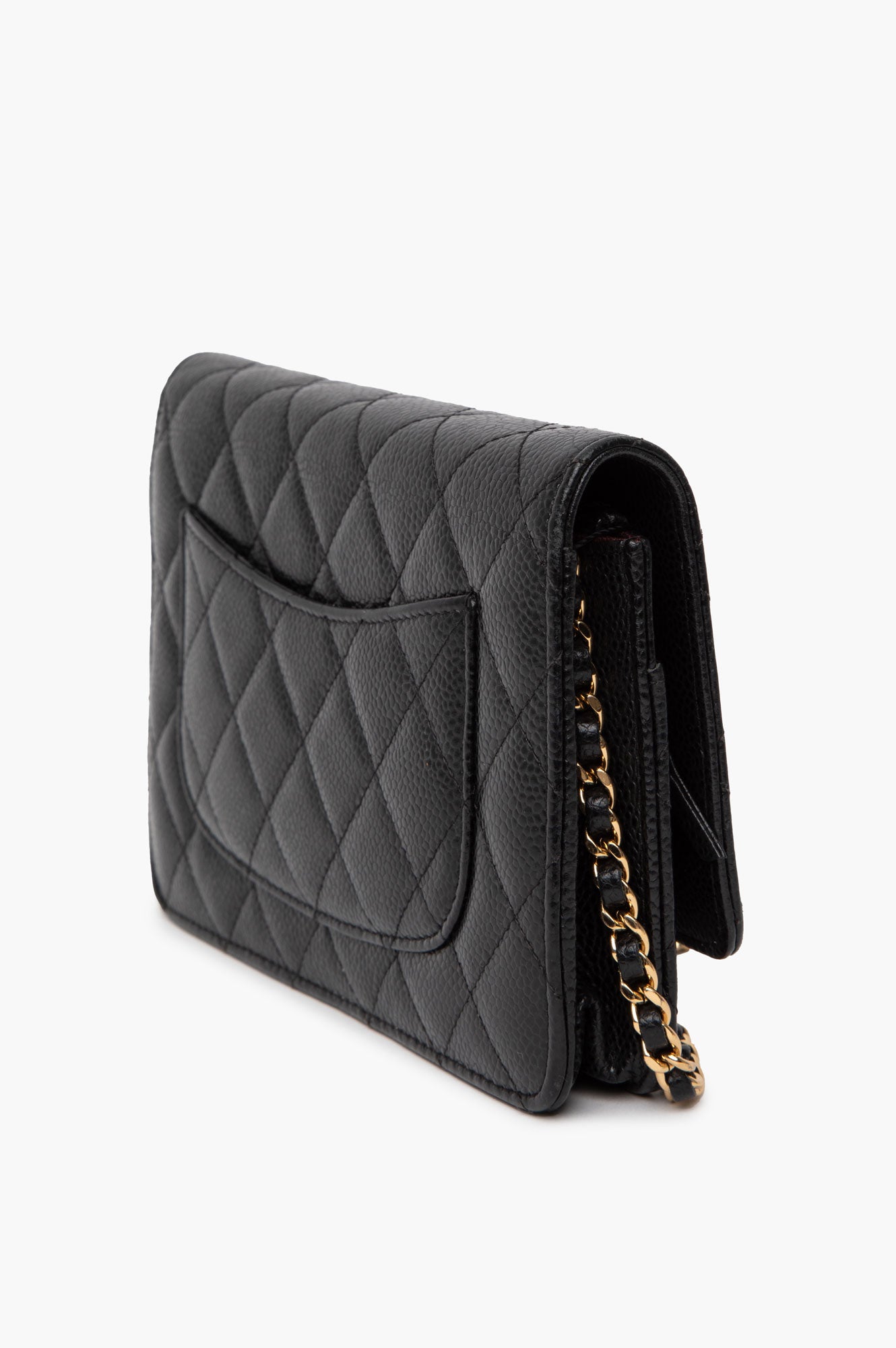 Chanel Black Caviar Wallet on Chain