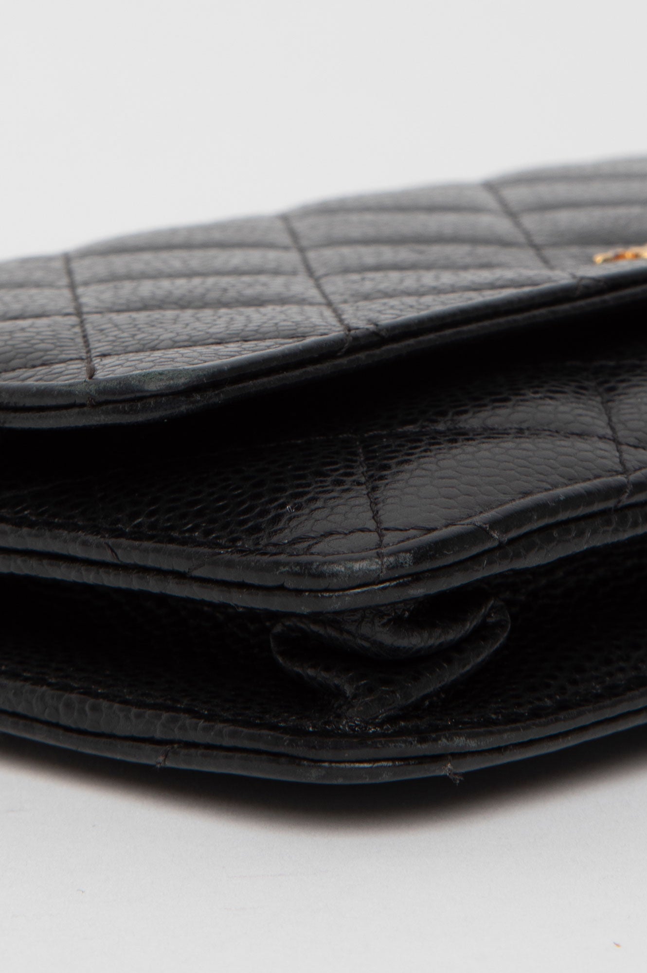 Chanel Black Caviar Wallet on Chain