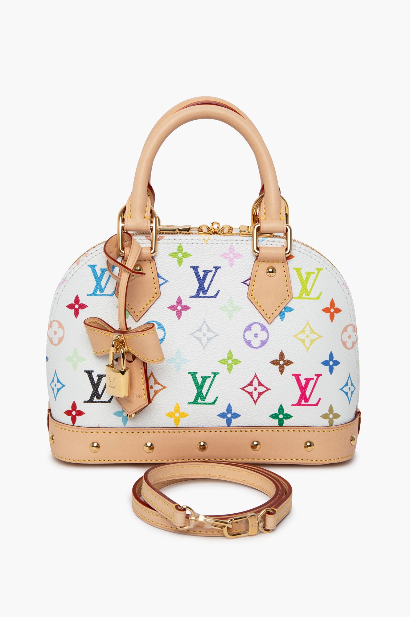 Louis Vuitton x Takashi Murakami Multicolour Alma BB