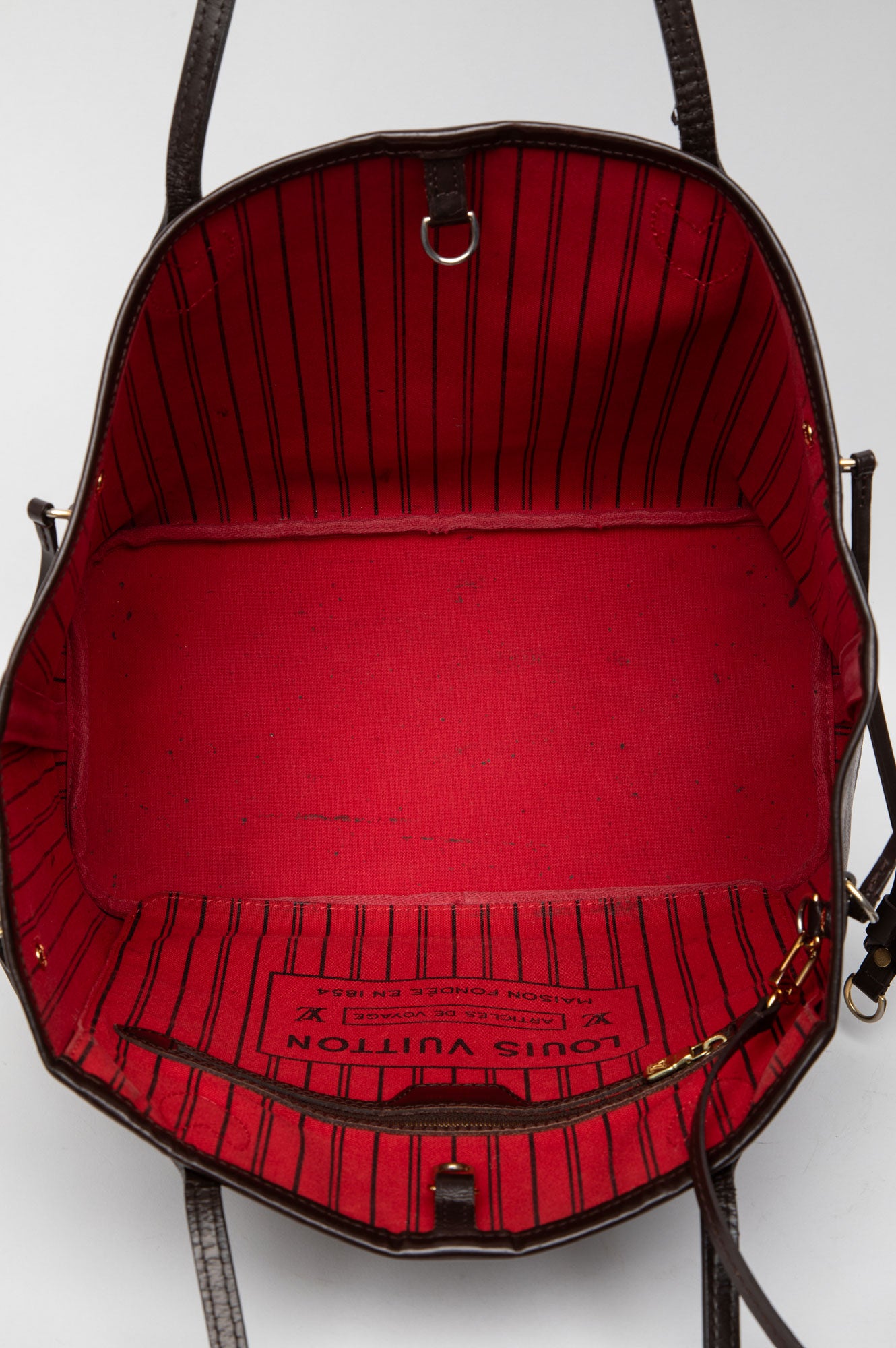 Louis Vuitton Damier Ebene Neverfull MM with Pouch