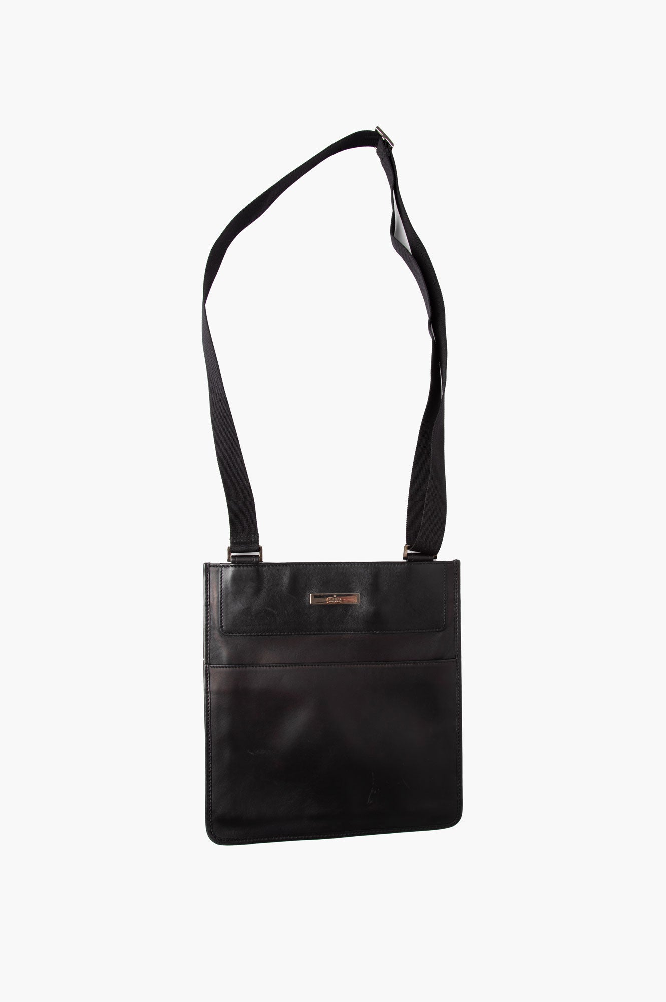 Gucci Black Leather Crossbody Bag