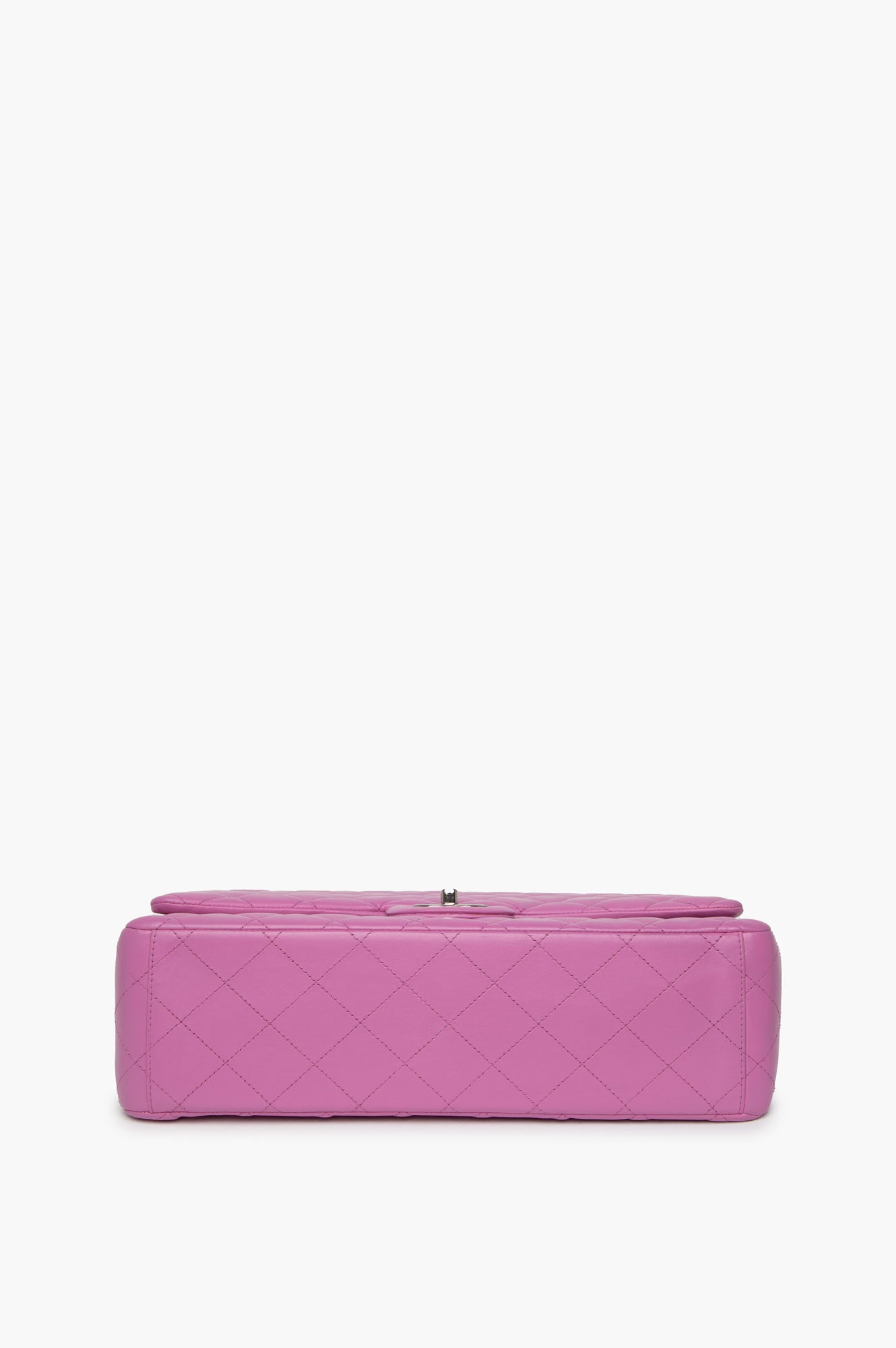 Chanel 2011 Lilac Maxi Lambskin Double Flap Bag